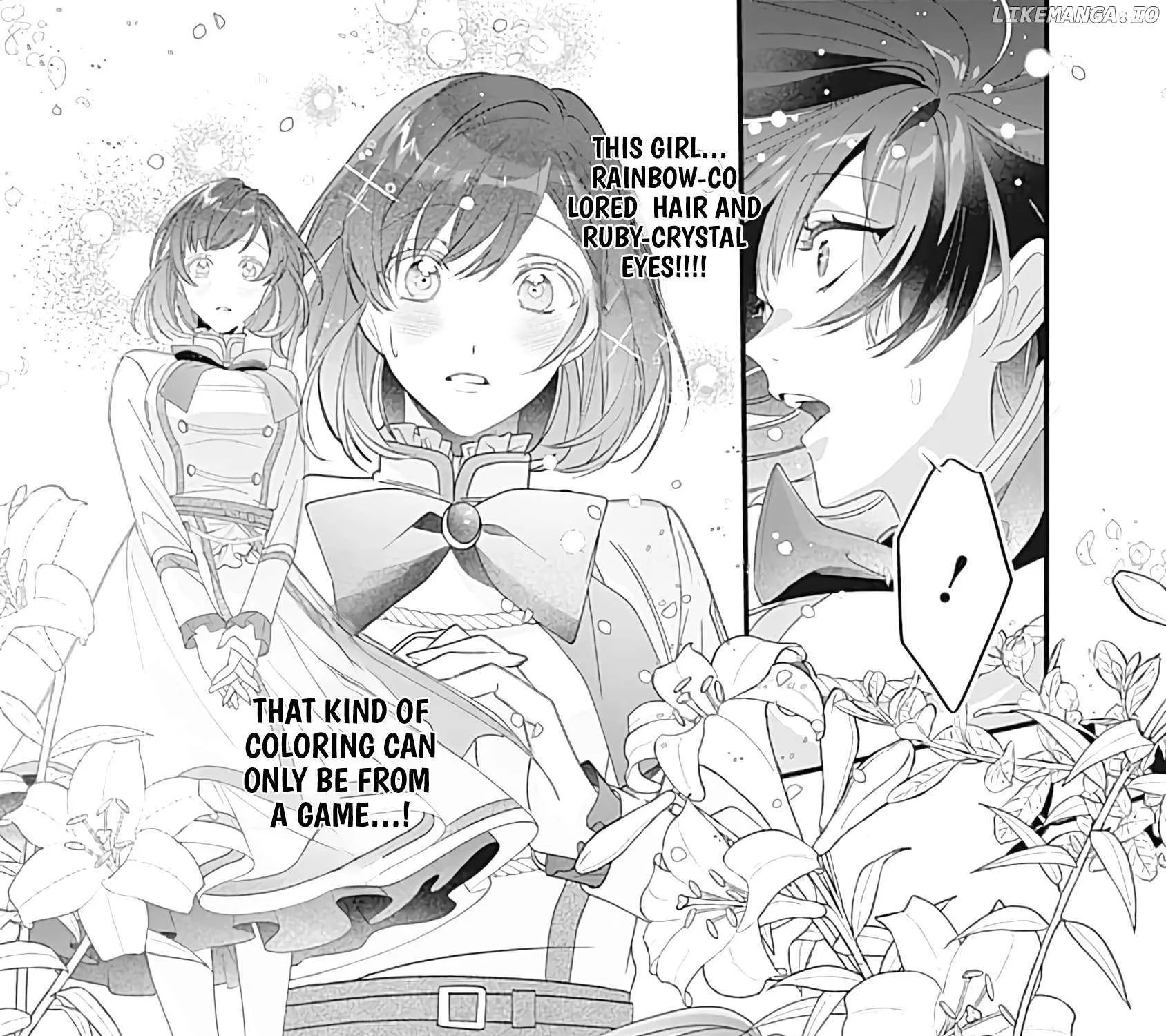 Mipurei no Otome Gēmu ni Tensei shita Heibon Reijō wa Seinaru Shishū no Ito o Sasu Bunssatsu-ban Chapter 1 page 19 - 