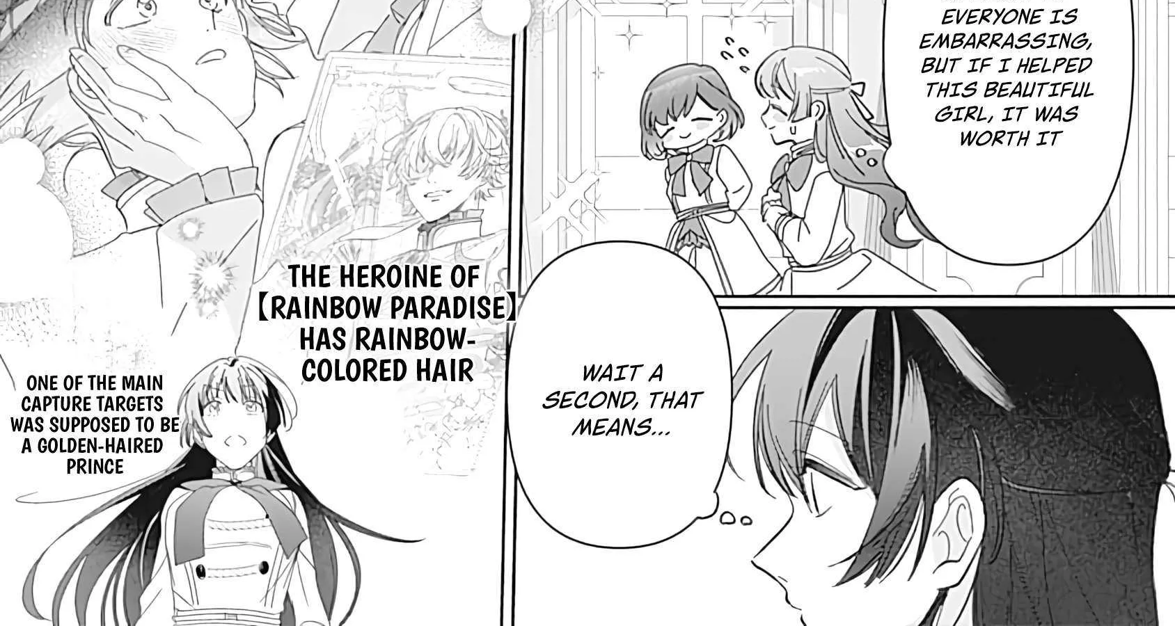 Mipurei no Otome Gēmu ni Tensei shita Heibon Reijō wa Seinaru Shishū no Ito o Sasu Bunssatsu-ban Chapter 1 page 28 - 
