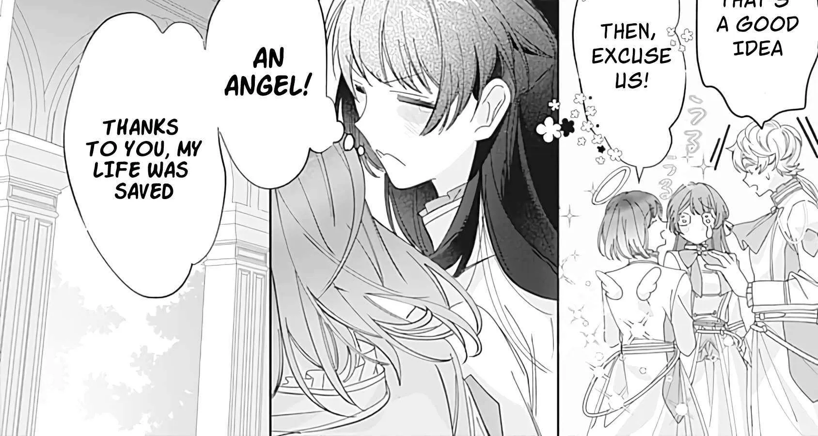 Mipurei no Otome Gēmu ni Tensei shita Heibon Reijō wa Seinaru Shishū no Ito o Sasu Bunssatsu-ban Chapter 1 page 34 - 