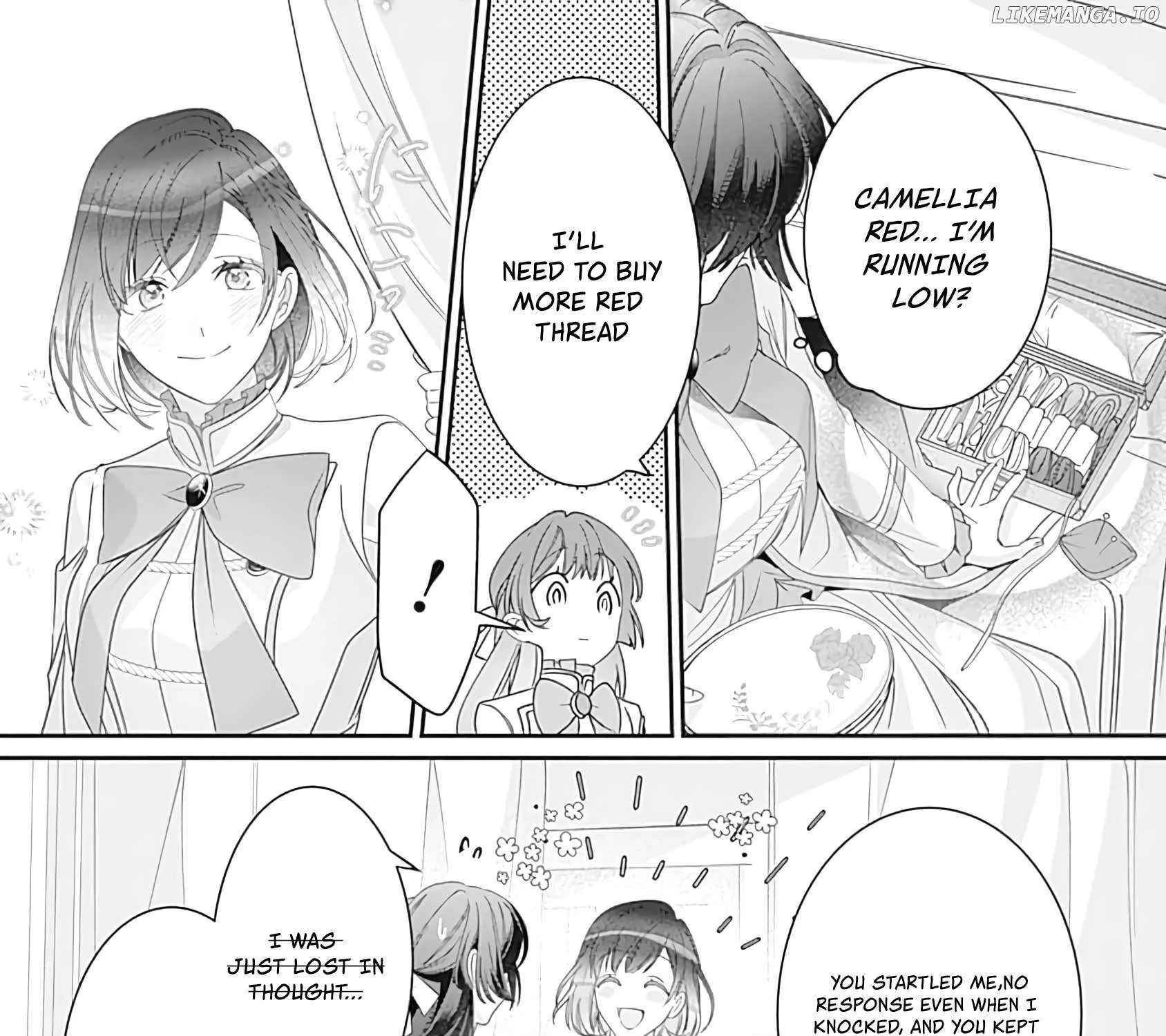 Mipurei no Otome Gēmu ni Tensei shita Heibon Reijō wa Seinaru Shishū no Ito o Sasu Bunssatsu-ban Chapter 1 page 51 - 