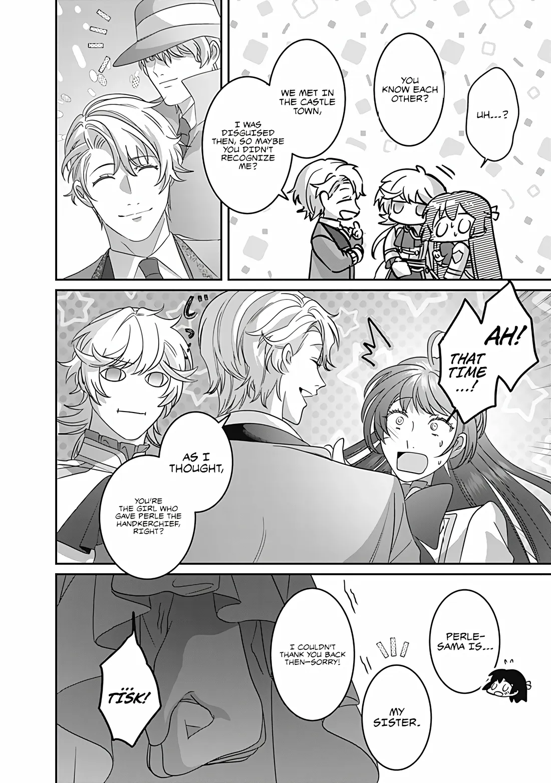 Mipurei no Otome Gēmu ni Tensei shita Heibon Reijō wa Seinaru Shishū no Ito o Sasu Bunssatsu-ban Chapter 10 page 27 - 