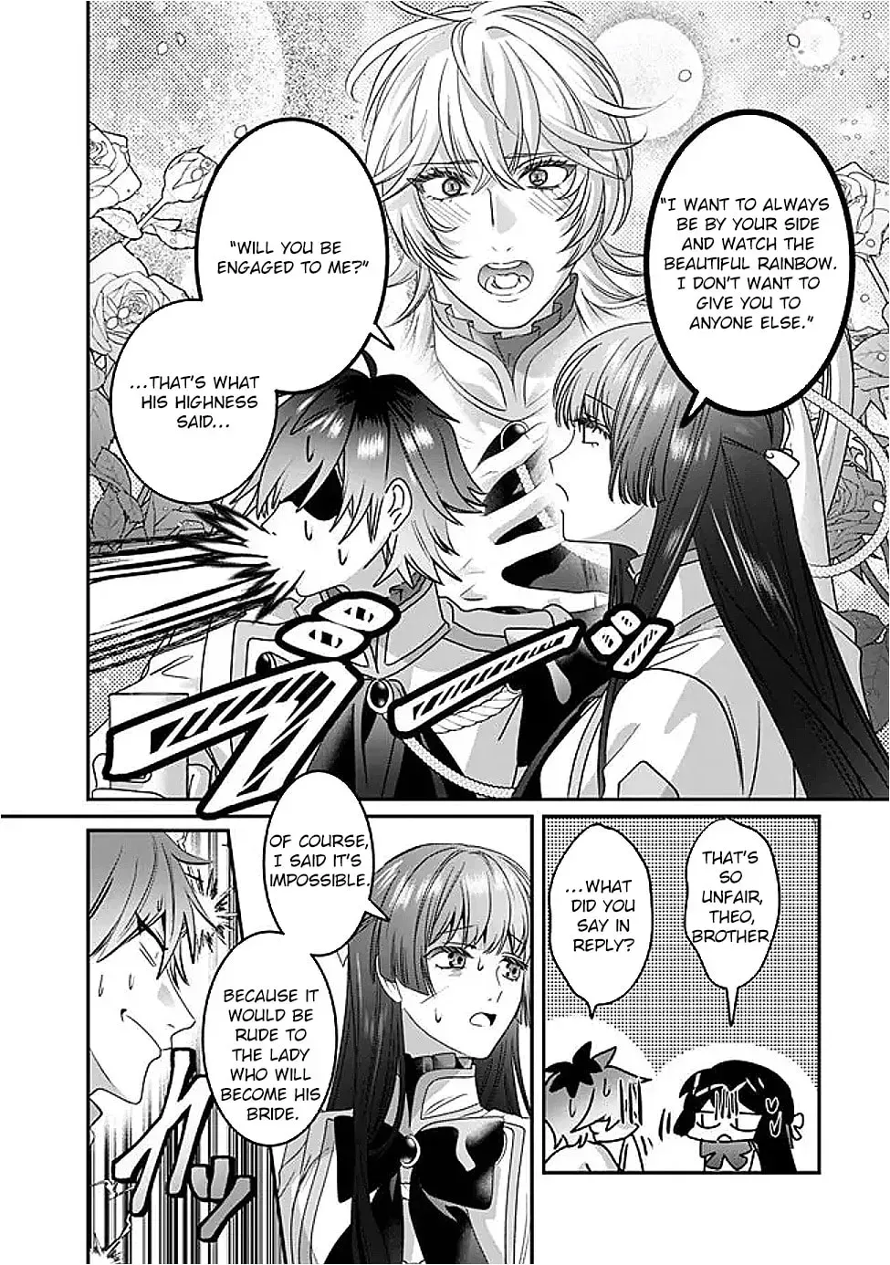 Mipurei no Otome Gēmu ni Tensei shita Heibon Reijō wa Seinaru Shishū no Ito o Sasu Bunssatsu-ban Chapter 12 page 14 - 