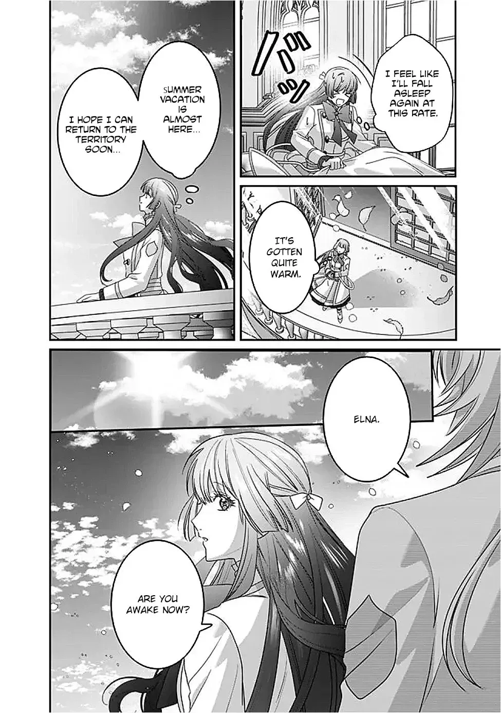 Mipurei no Otome Gēmu ni Tensei shita Heibon Reijō wa Seinaru Shishū no Ito o Sasu Bunssatsu-ban Chapter 12 page 18 - 