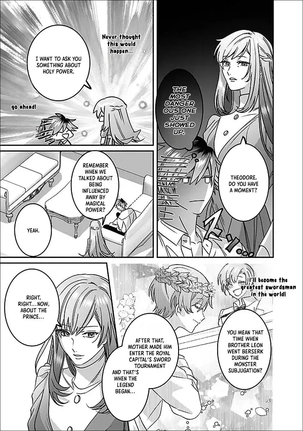Mipurei no Otome Gēmu ni Tensei shita Heibon Reijō wa Seinaru Shishū no Ito o Sasu Bunssatsu-ban Chapter 14 page 17 - 