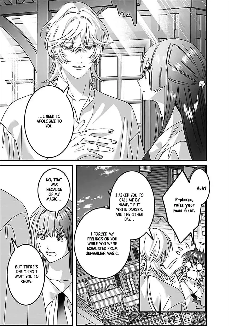 Mipurei no Otome Gēmu ni Tensei shita Heibon Reijō wa Seinaru Shishū no Ito o Sasu Bunssatsu-ban Chapter 14 page 25 - 