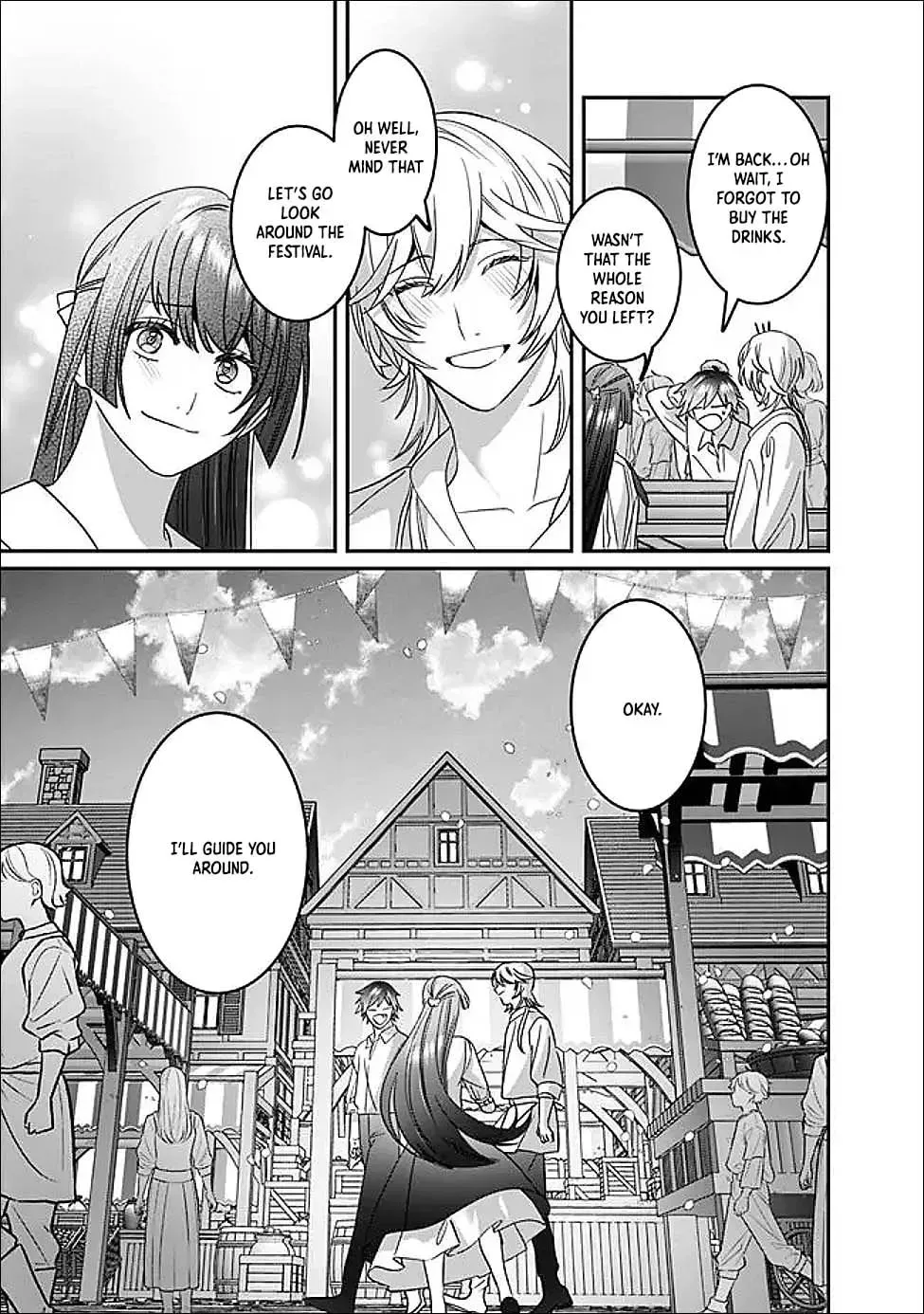 Mipurei no Otome Gēmu ni Tensei shita Heibon Reijō wa Seinaru Shishū no Ito o Sasu Bunssatsu-ban Chapter 14 page 27 - 