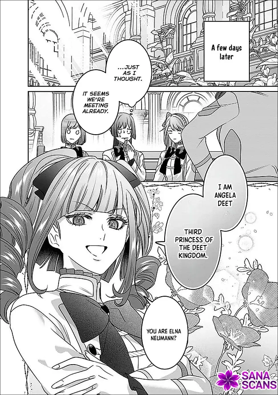 Mipurei no Otome Gēmu ni Tensei shita Heibon Reijō wa Seinaru Shishū no Ito o Sasu Bunssatsu-ban Chapter 15 page 22 - 