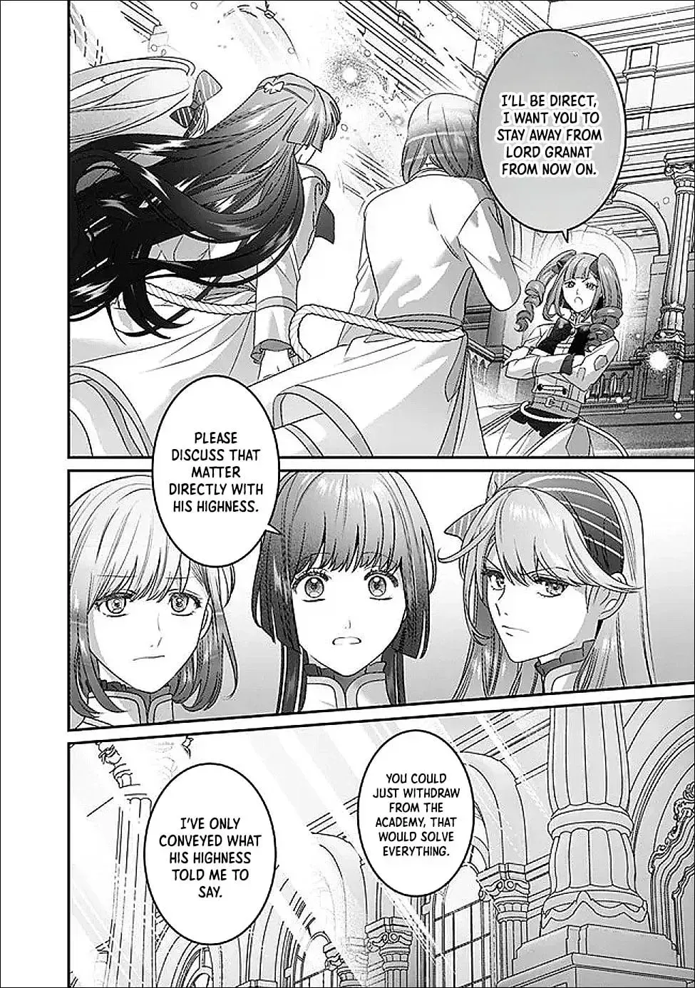 Mipurei no Otome Gēmu ni Tensei shita Heibon Reijō wa Seinaru Shishū no Ito o Sasu Bunssatsu-ban Chapter 15 page 24 - 