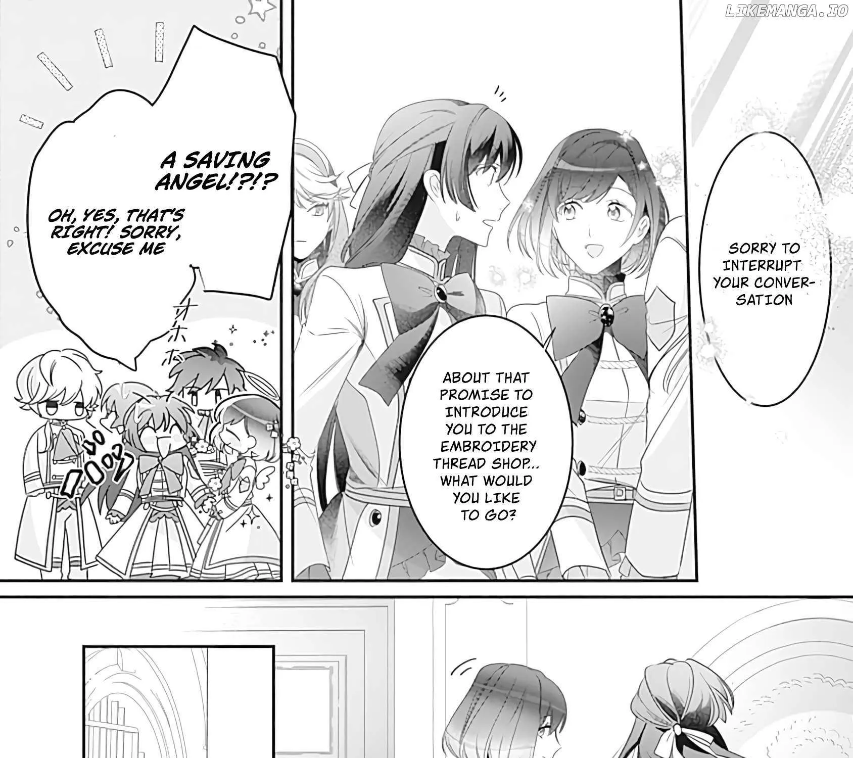 Mipurei no Otome Gēmu ni Tensei shita Heibon Reijō wa Seinaru Shishū no Ito o Sasu Bunssatsu-ban Chapter 2 page 26 - 