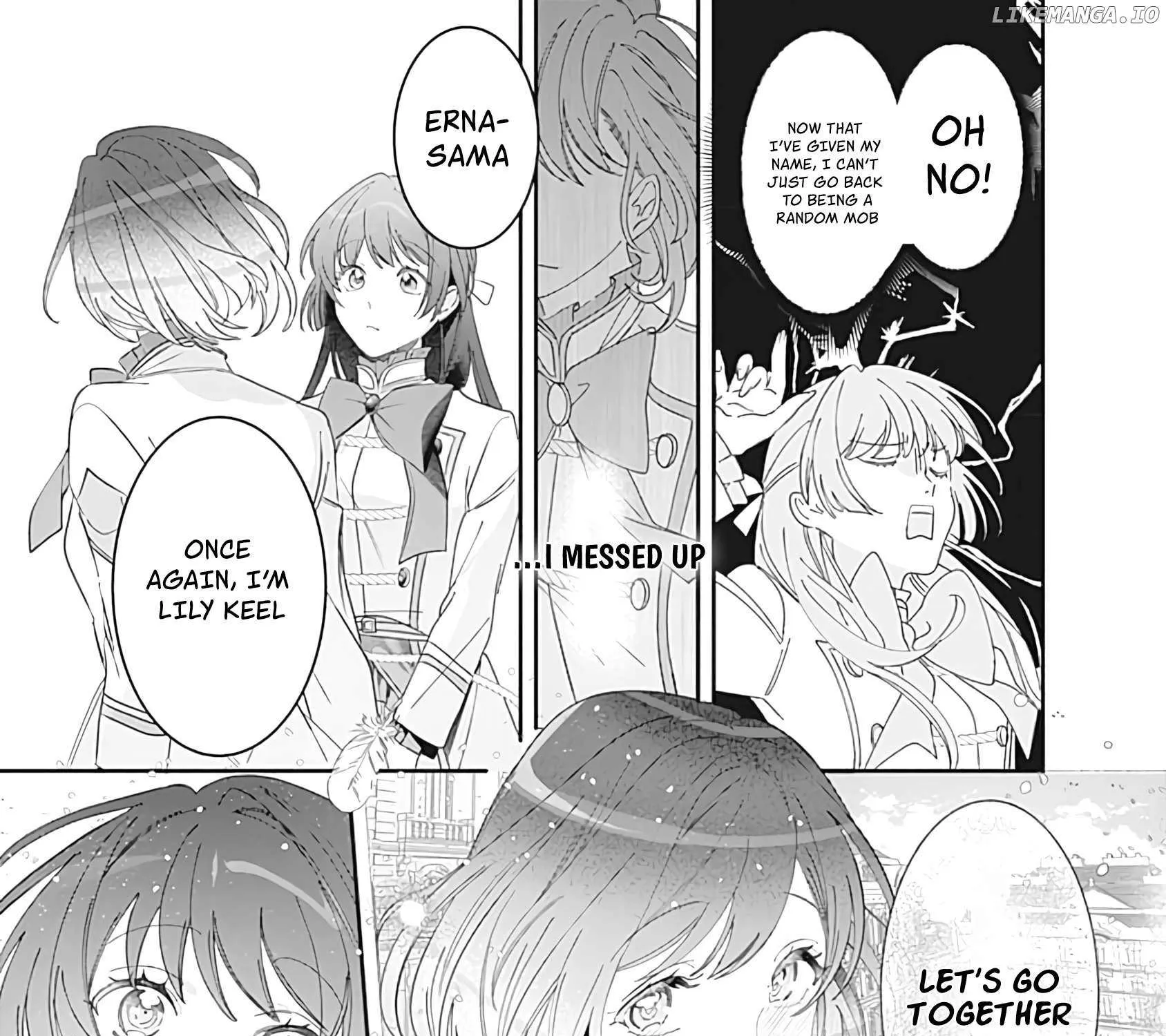 Mipurei no Otome Gēmu ni Tensei shita Heibon Reijō wa Seinaru Shishū no Ito o Sasu Bunssatsu-ban Chapter 2 page 32 - 