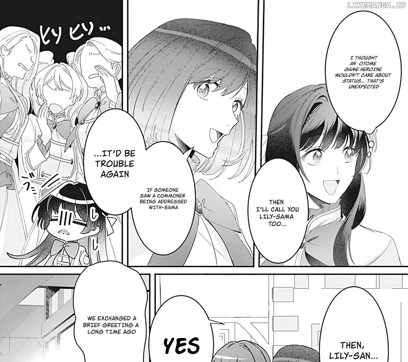 Mipurei no Otome Gēmu ni Tensei shita Heibon Reijō wa Seinaru Shishū no Ito o Sasu Bunssatsu-ban Chapter 2 page 36 - 
