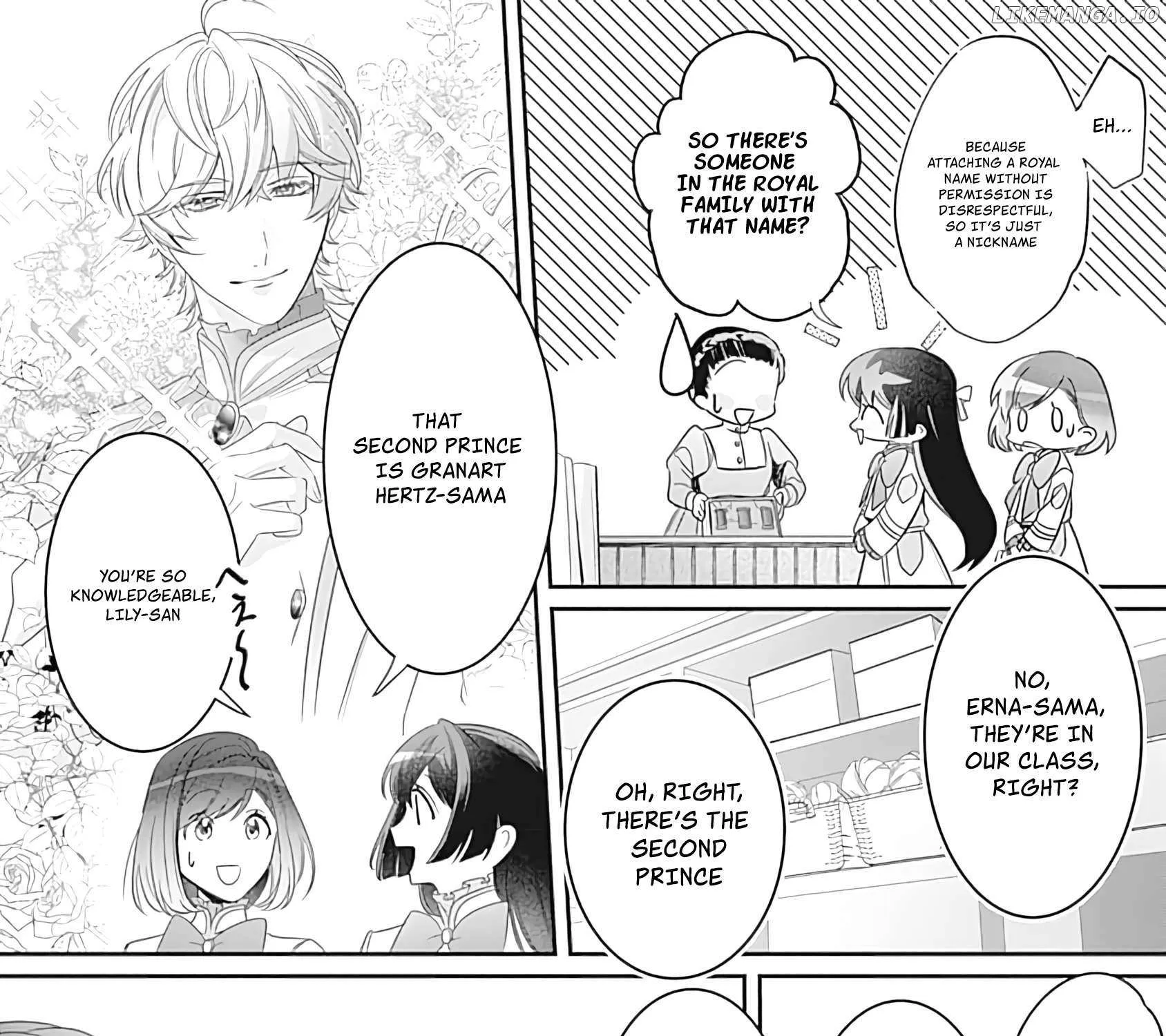 Mipurei no Otome Gēmu ni Tensei shita Heibon Reijō wa Seinaru Shishū no Ito o Sasu Bunssatsu-ban Chapter 2 page 42 - 