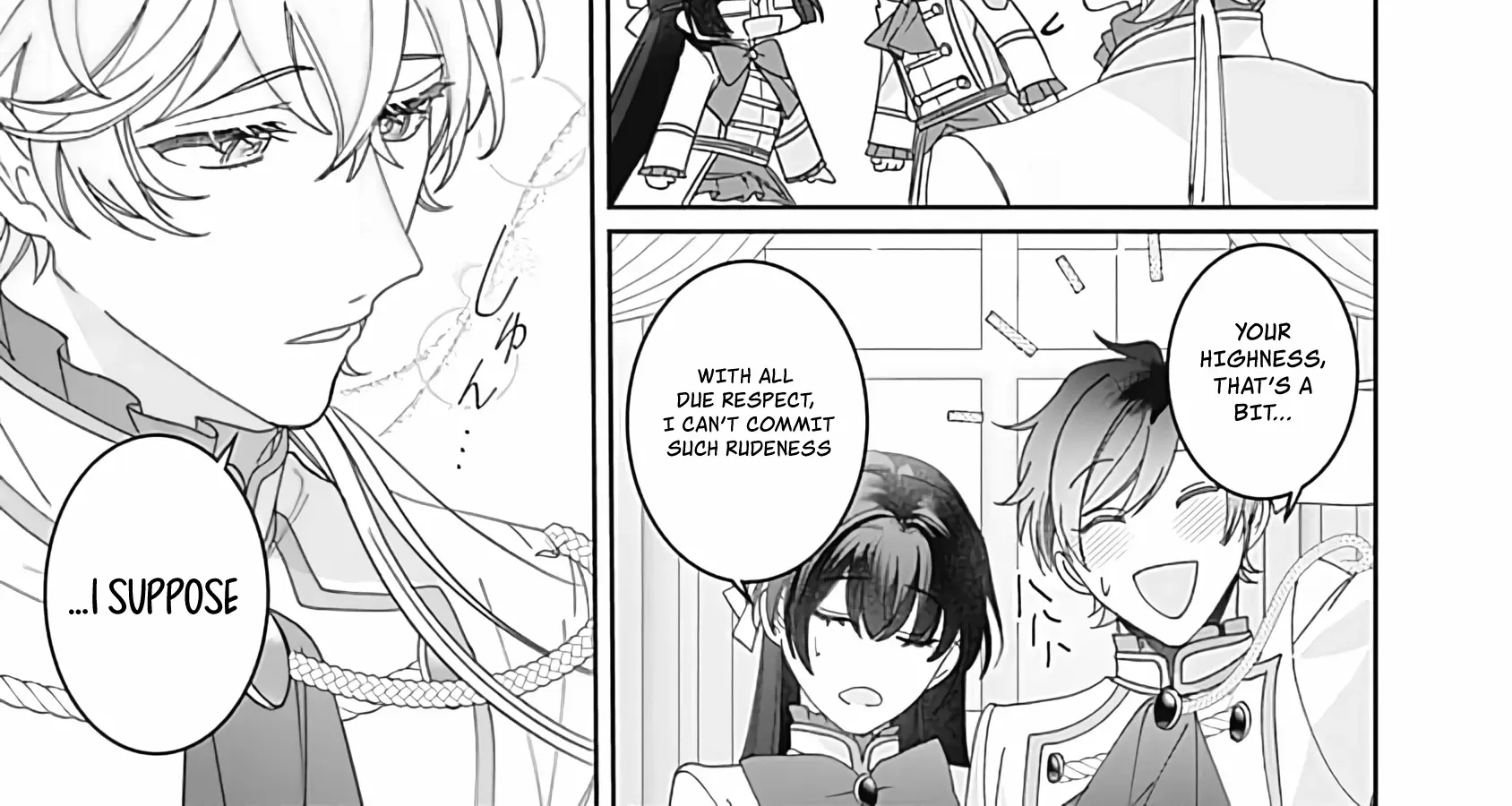 Mipurei no Otome Gēmu ni Tensei shita Heibon Reijō wa Seinaru Shishū no Ito o Sasu Bunssatsu-ban Chapter 3 page 26 - 