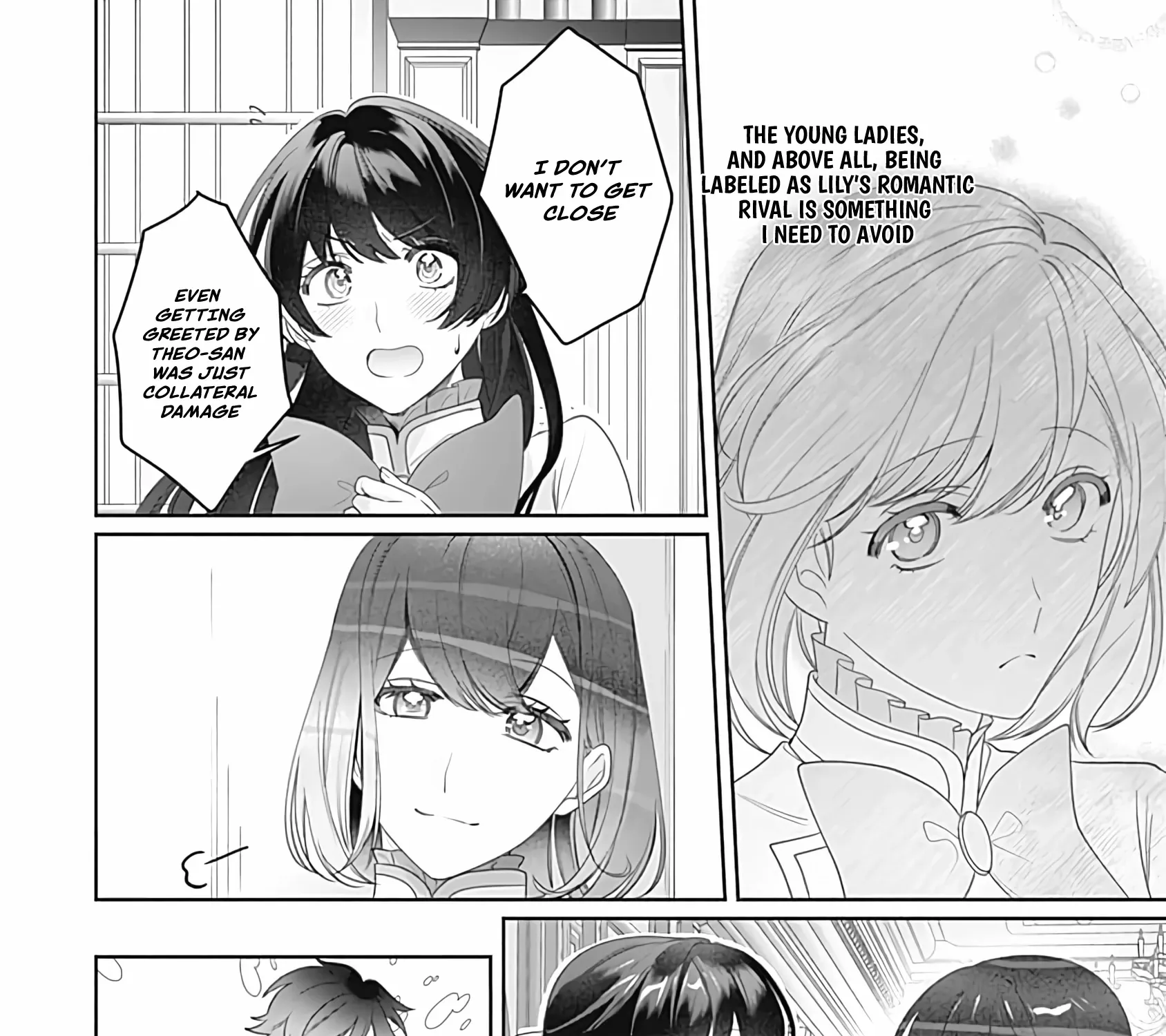 Mipurei no Otome Gēmu ni Tensei shita Heibon Reijō wa Seinaru Shishū no Ito o Sasu Bunssatsu-ban Chapter 3 page 47 - 