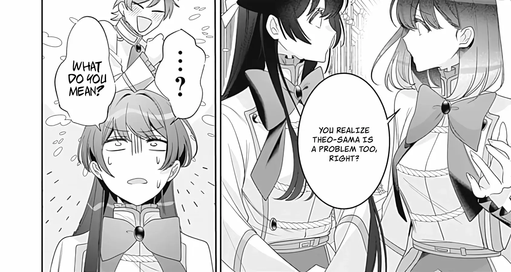 Mipurei no Otome Gēmu ni Tensei shita Heibon Reijō wa Seinaru Shishū no Ito o Sasu Bunssatsu-ban Chapter 3 page 48 - 