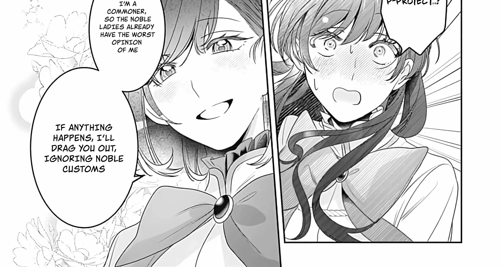 Mipurei no Otome Gēmu ni Tensei shita Heibon Reijō wa Seinaru Shishū no Ito o Sasu Bunssatsu-ban Chapter 3 page 54 - 