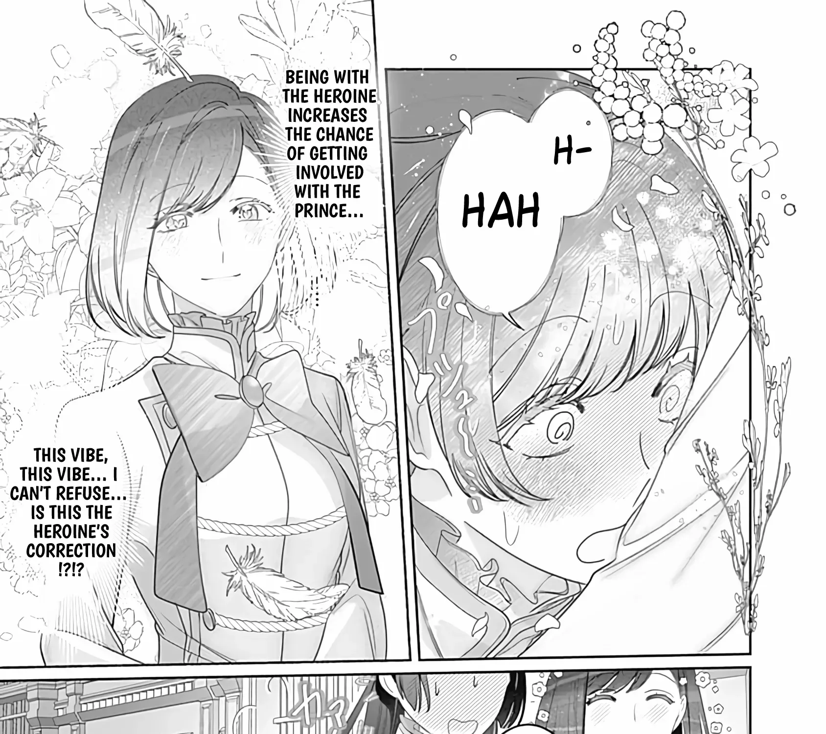 Mipurei no Otome Gēmu ni Tensei shita Heibon Reijō wa Seinaru Shishū no Ito o Sasu Bunssatsu-ban Chapter 3 page 57 - 