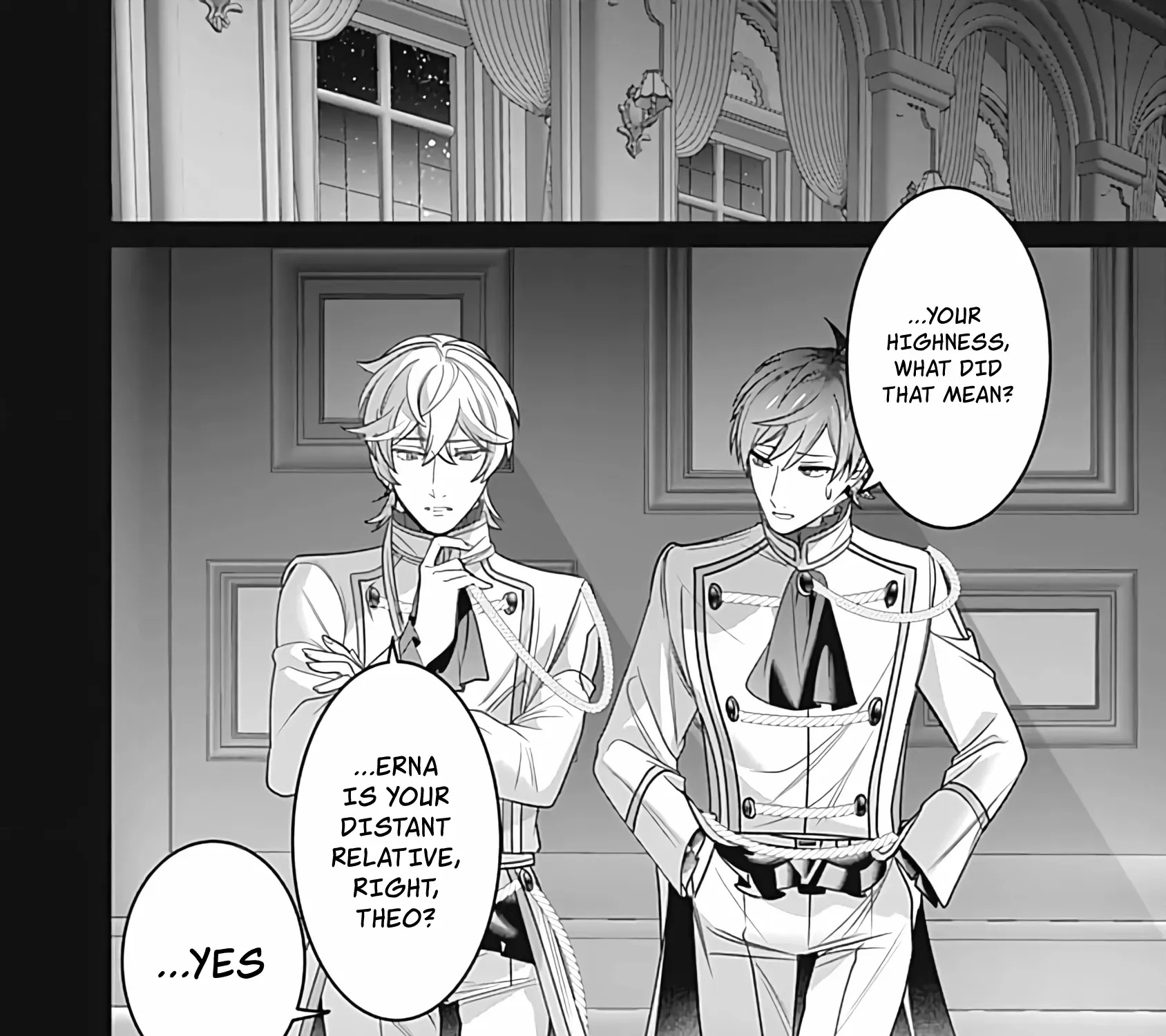 Mipurei no Otome Gēmu ni Tensei shita Heibon Reijō wa Seinaru Shishū no Ito o Sasu Bunssatsu-ban Chapter 4 page 46 - 