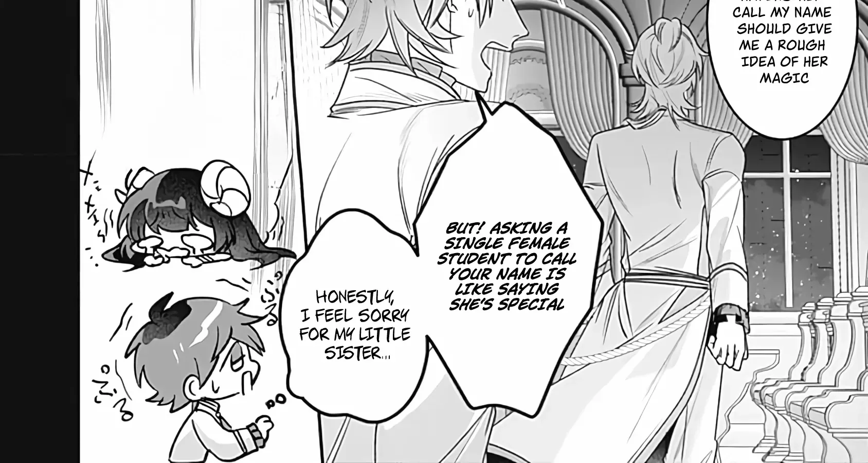 Mipurei no Otome Gēmu ni Tensei shita Heibon Reijō wa Seinaru Shishū no Ito o Sasu Bunssatsu-ban Chapter 4 page 51 - 