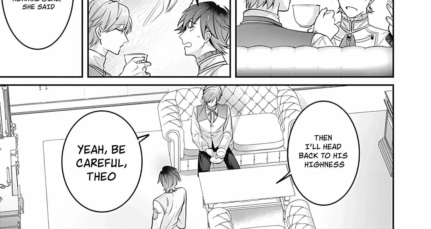 Mipurei no Otome Gēmu ni Tensei shita Heibon Reijō wa Seinaru Shishū no Ito o Sasu Bunssatsu-ban Chapter 4 page 57 - 