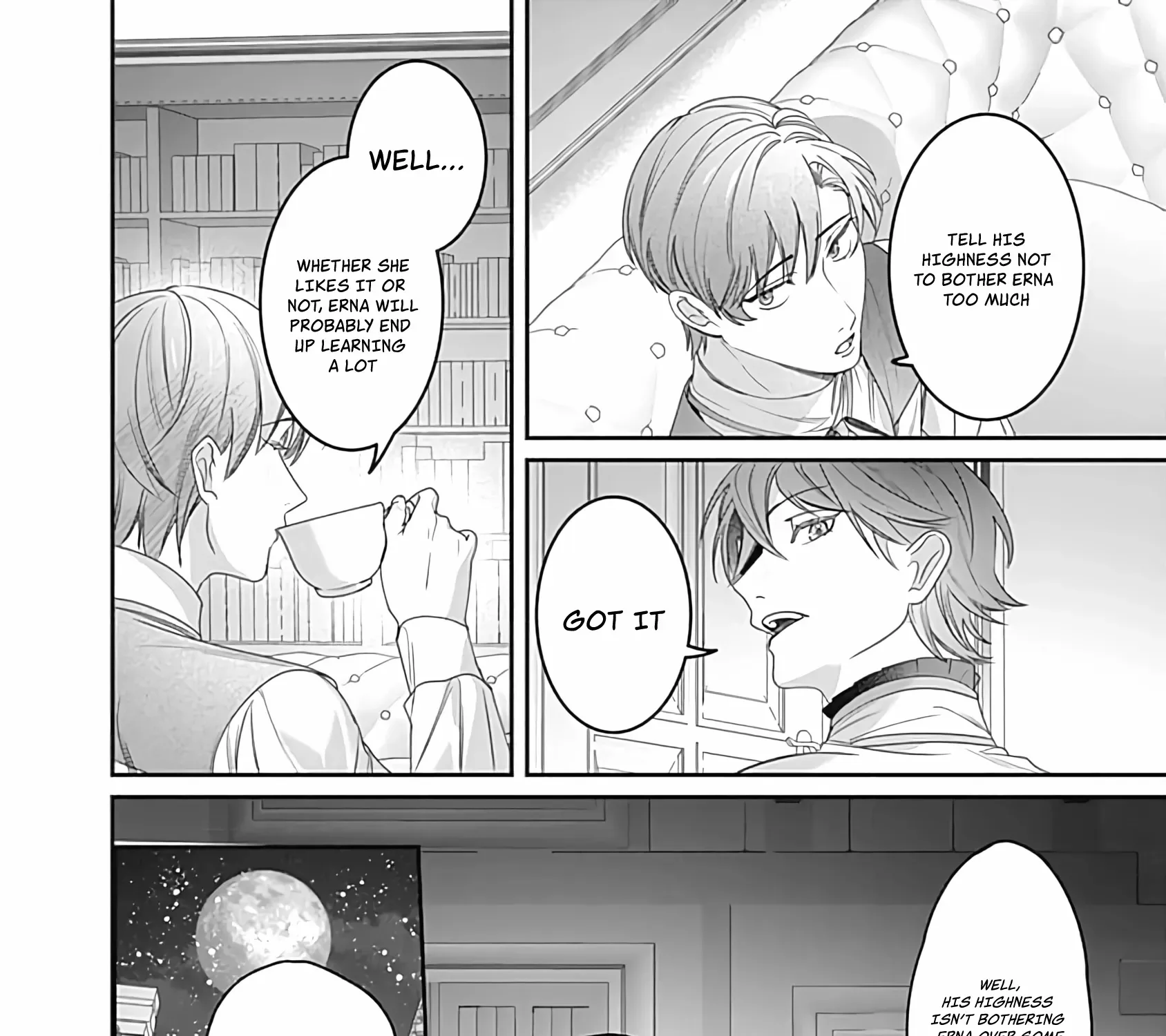 Mipurei no Otome Gēmu ni Tensei shita Heibon Reijō wa Seinaru Shishū no Ito o Sasu Bunssatsu-ban Chapter 4 page 58 - 