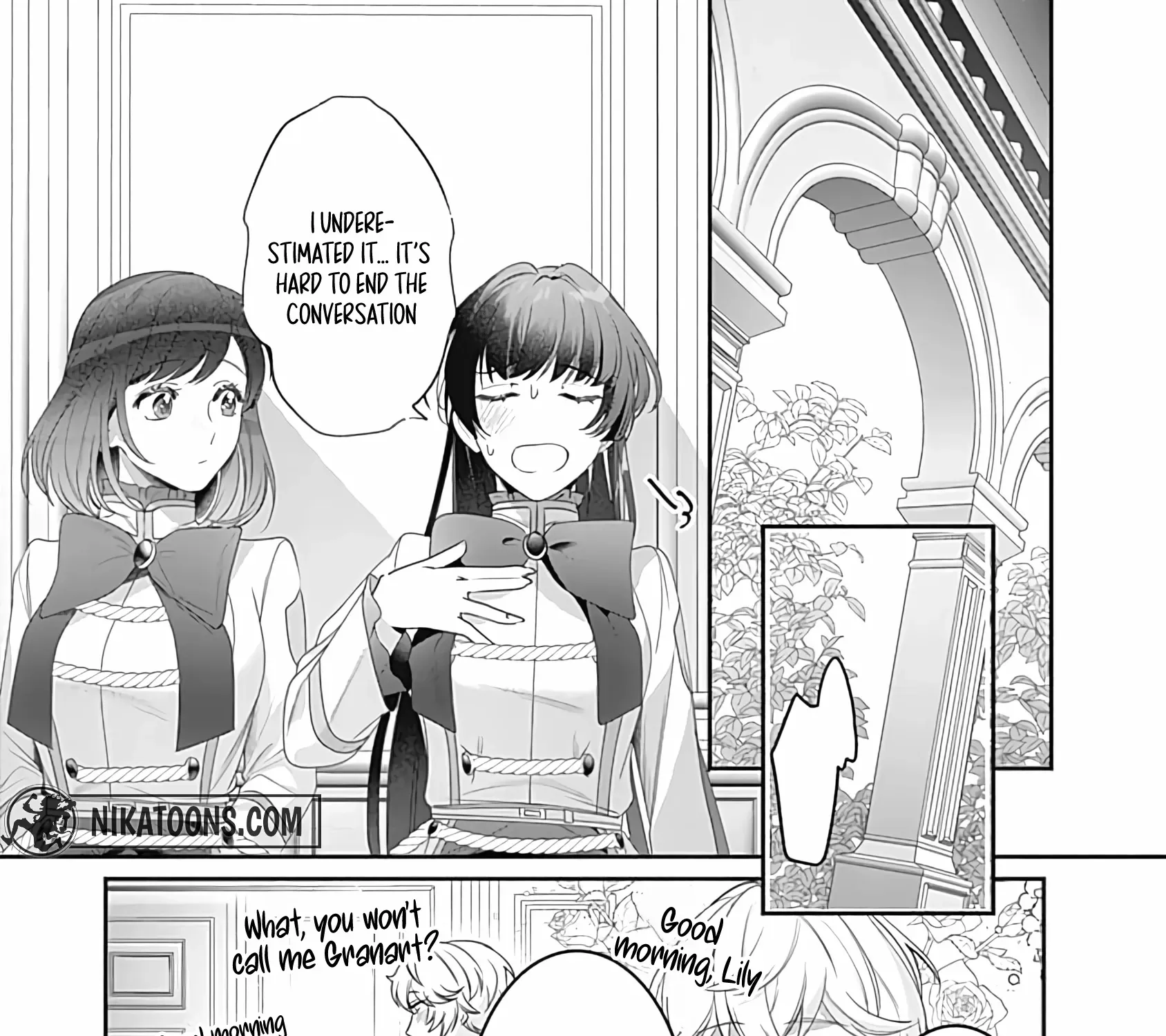 Mipurei no Otome Gēmu ni Tensei shita Heibon Reijō wa Seinaru Shishū no Ito o Sasu Bunssatsu-ban Chapter 4 page 8 - 