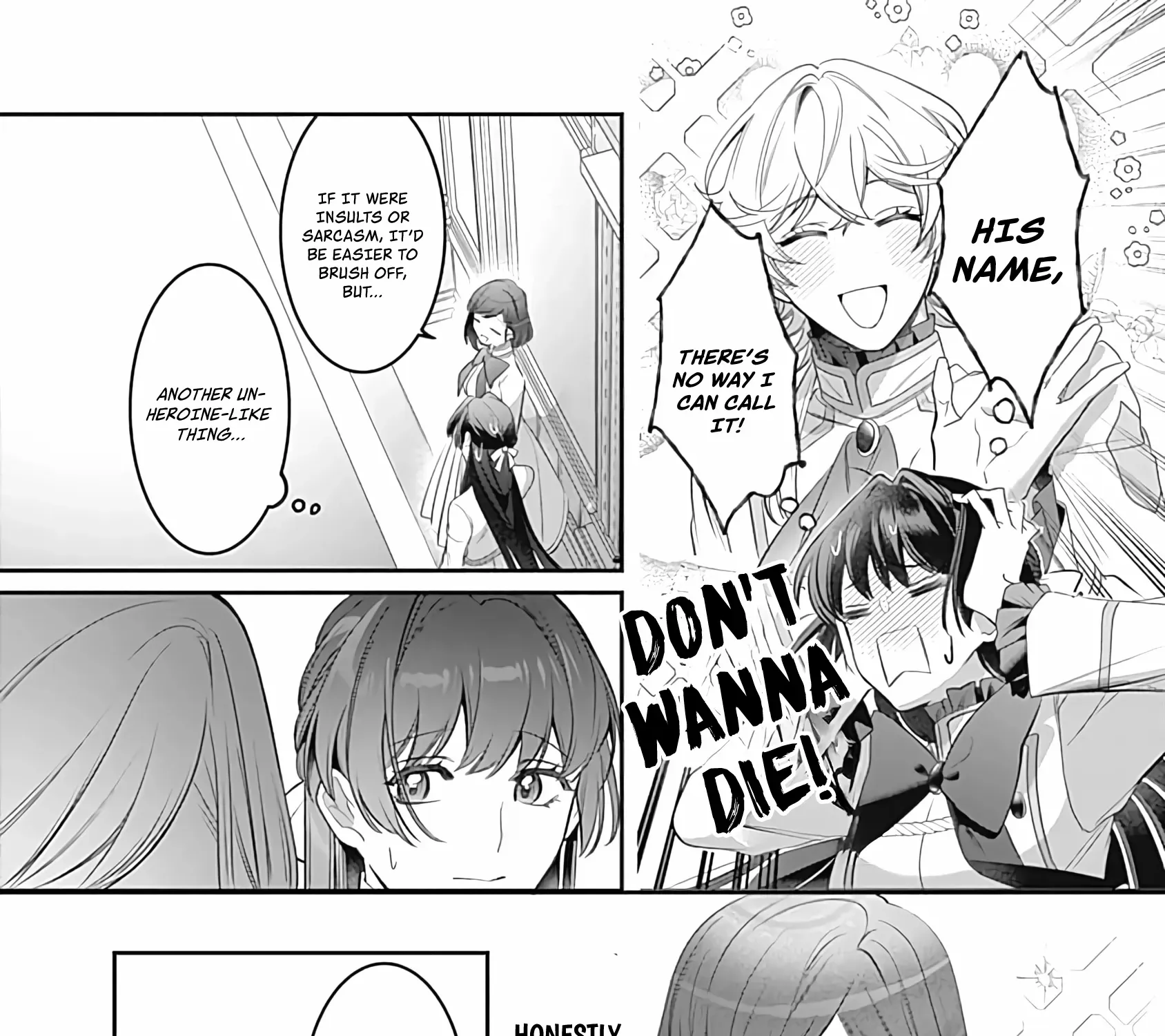 Mipurei no Otome Gēmu ni Tensei shita Heibon Reijō wa Seinaru Shishū no Ito o Sasu Bunssatsu-ban Chapter 4 page 10 - 