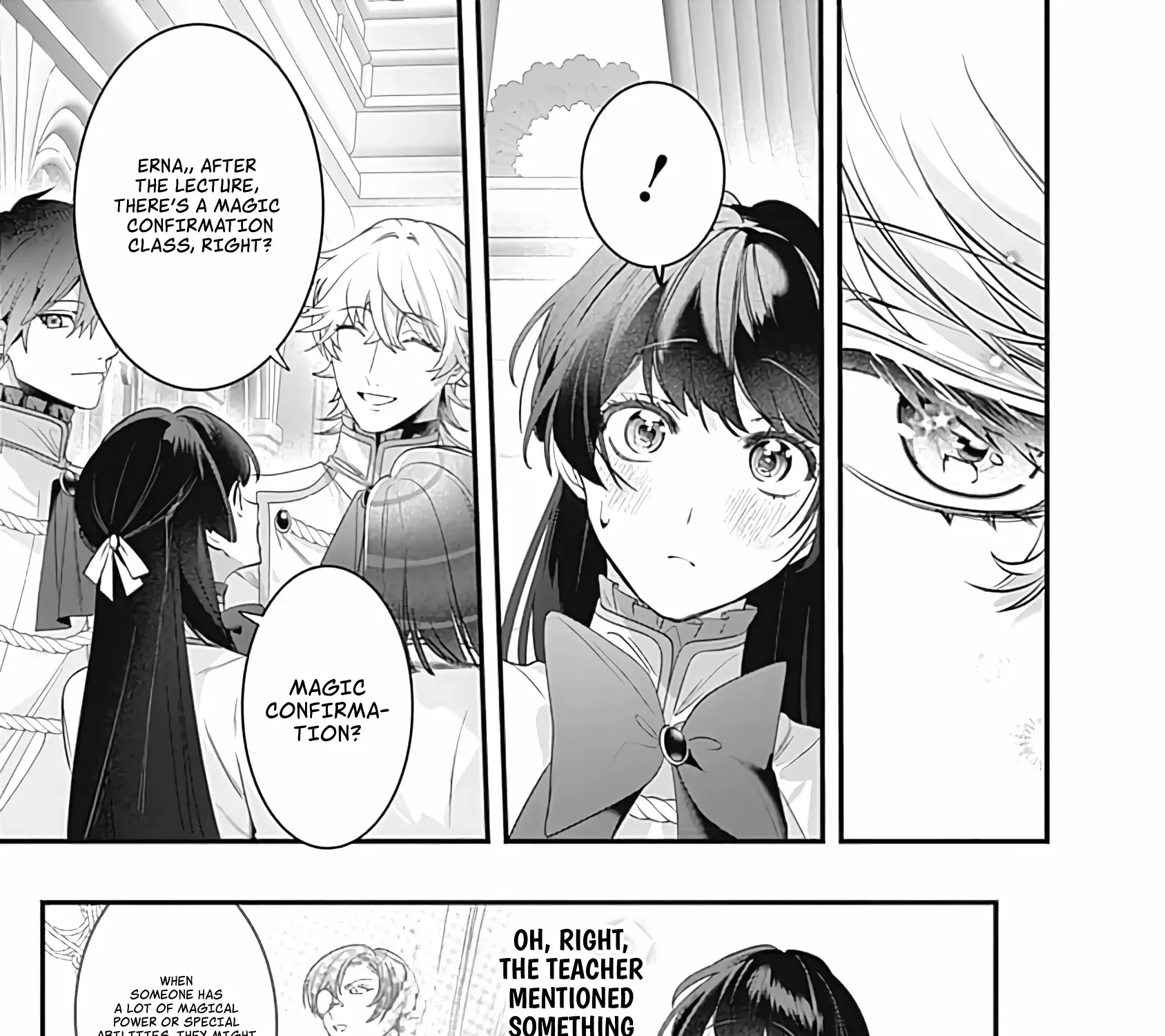 Mipurei no Otome Gēmu ni Tensei shita Heibon Reijō wa Seinaru Shishū no Ito o Sasu Bunssatsu-ban Chapter 5 page 14 - 