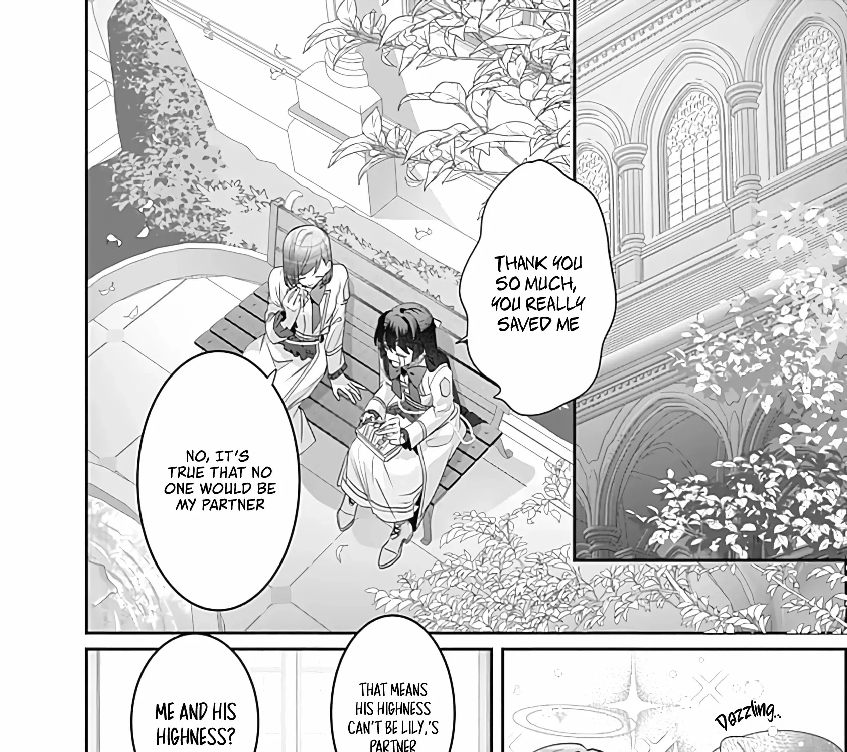 Mipurei no Otome Gēmu ni Tensei shita Heibon Reijō wa Seinaru Shishū no Ito o Sasu Bunssatsu-ban Chapter 5 page 24 - 