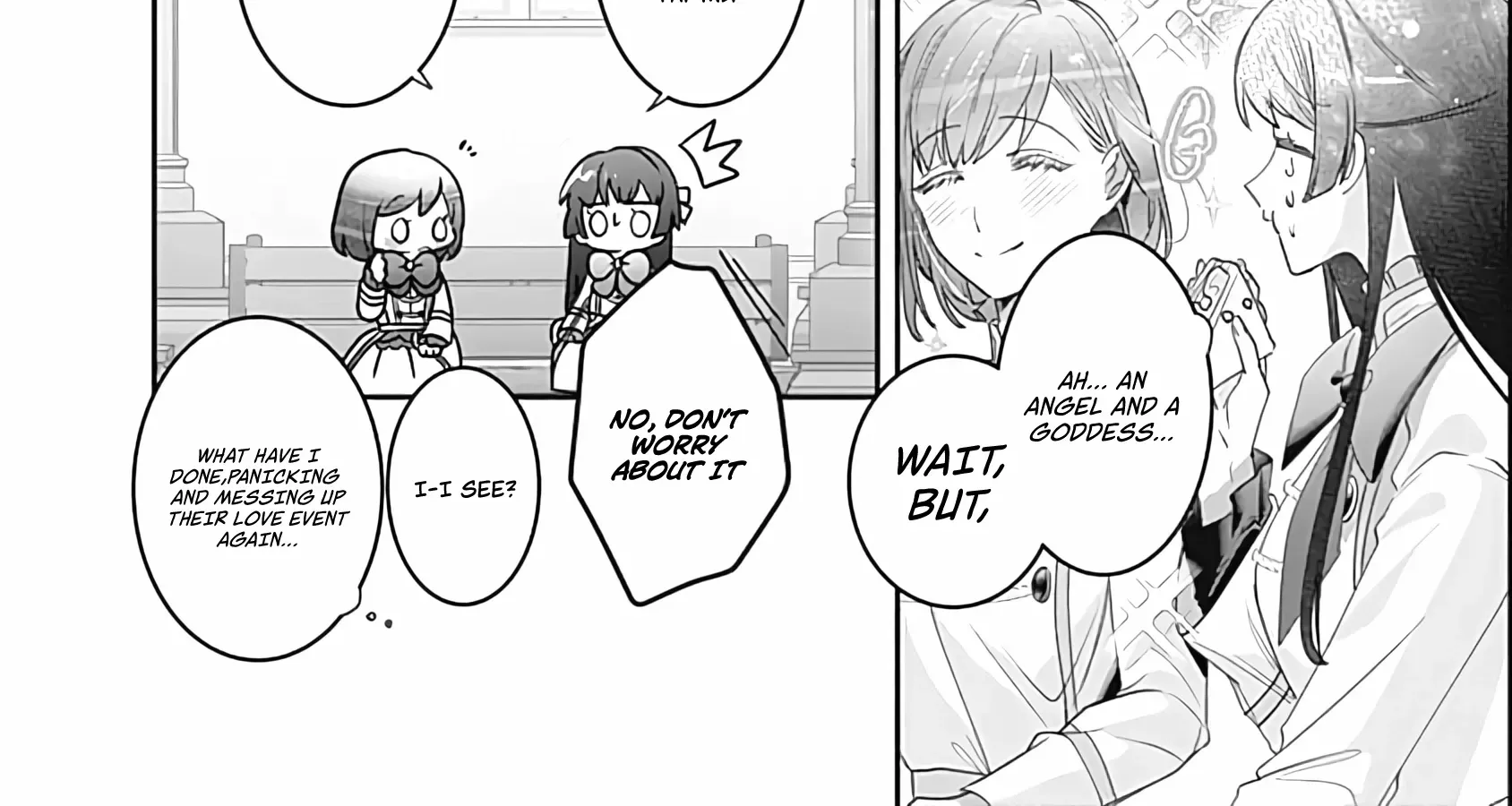 Mipurei no Otome Gēmu ni Tensei shita Heibon Reijō wa Seinaru Shishū no Ito o Sasu Bunssatsu-ban Chapter 5 page 25 - 