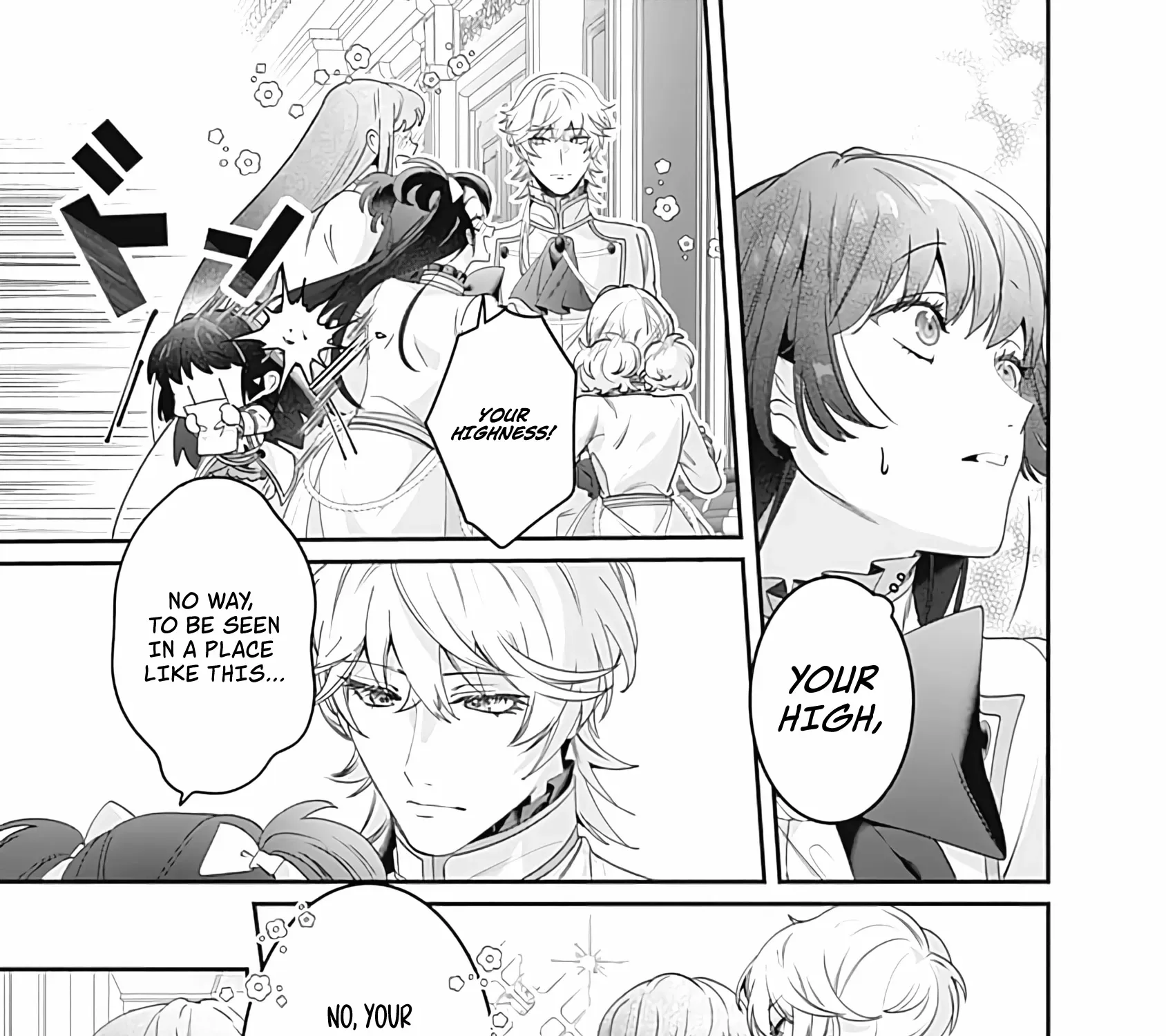 Mipurei no Otome Gēmu ni Tensei shita Heibon Reijō wa Seinaru Shishū no Ito o Sasu Bunssatsu-ban Chapter 5 page 38 - 