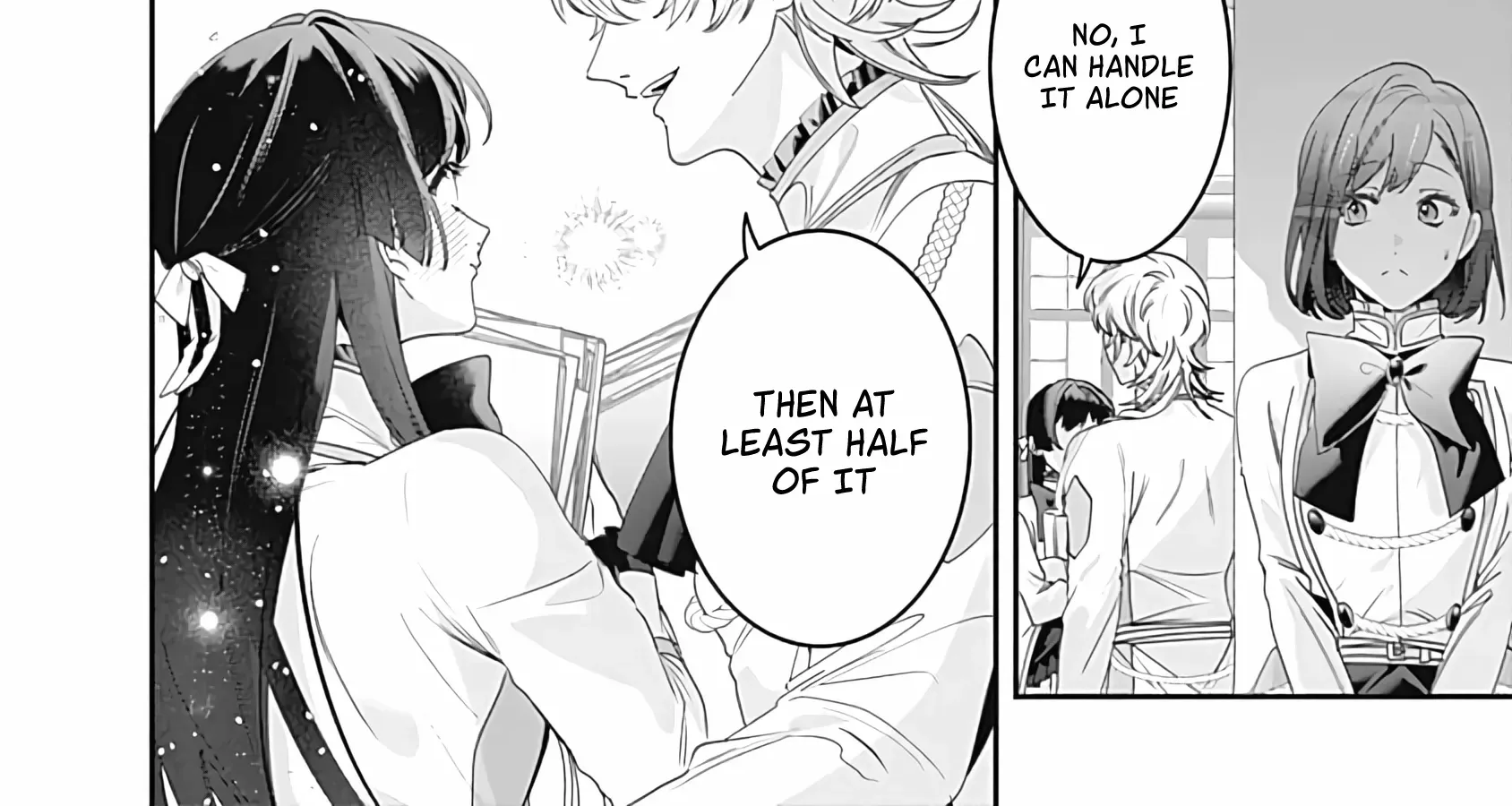 Mipurei no Otome Gēmu ni Tensei shita Heibon Reijō wa Seinaru Shishū no Ito o Sasu Bunssatsu-ban Chapter 5 page 45 - 