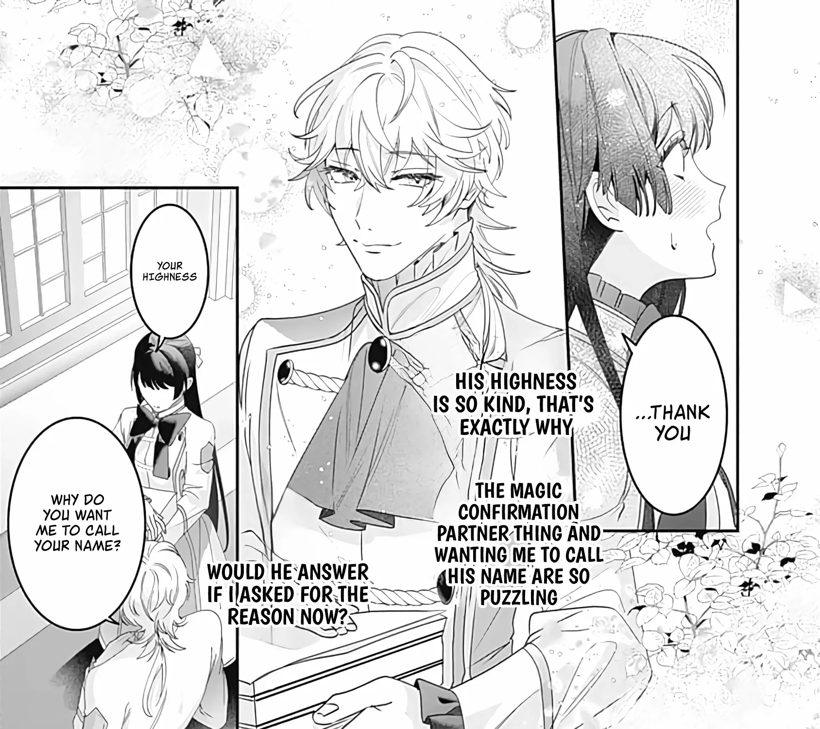 Mipurei no Otome Gēmu ni Tensei shita Heibon Reijō wa Seinaru Shishū no Ito o Sasu Bunssatsu-ban Chapter 5 page 46 - 