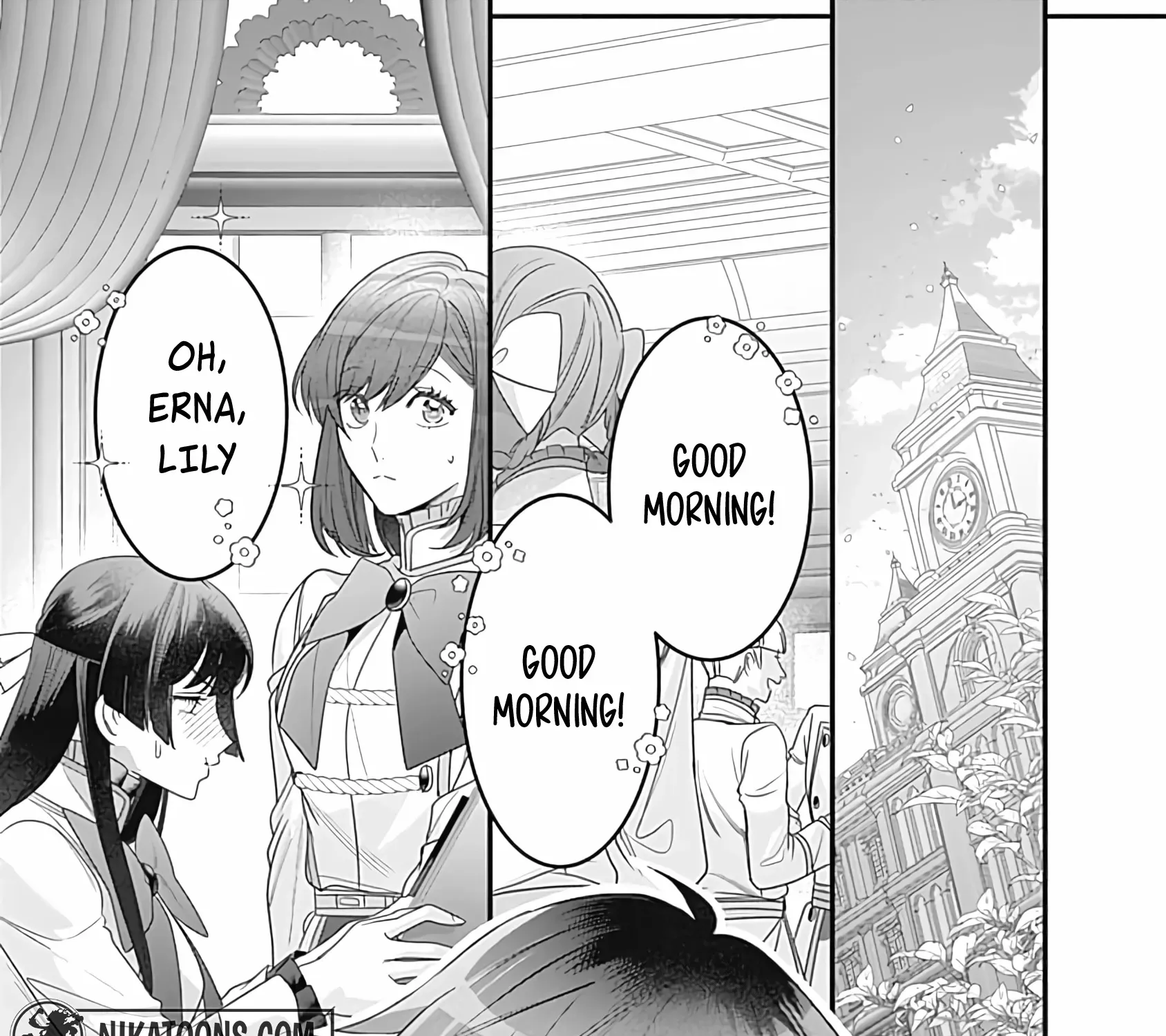 Mipurei no Otome Gēmu ni Tensei shita Heibon Reijō wa Seinaru Shishū no Ito o Sasu Bunssatsu-ban Chapter 5 page 6 - 