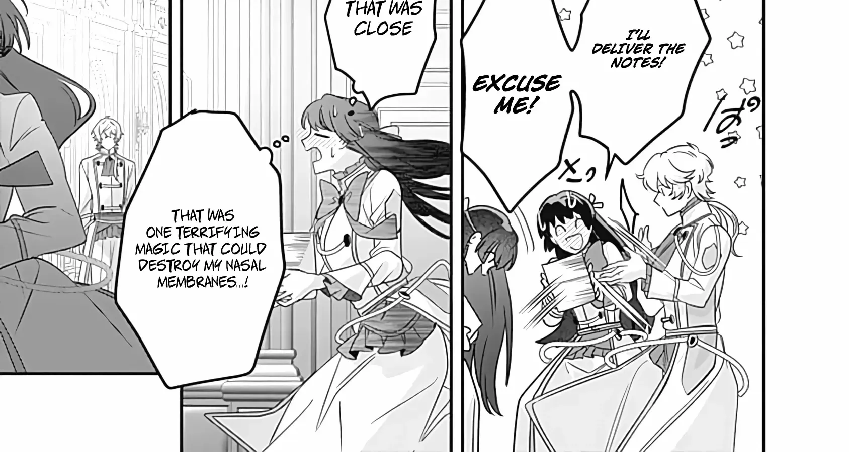 Mipurei no Otome Gēmu ni Tensei shita Heibon Reijō wa Seinaru Shishū no Ito o Sasu Bunssatsu-ban Chapter 5 page 55 - 
