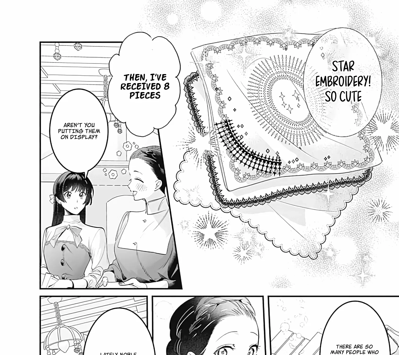 Mipurei no Otome Gēmu ni Tensei shita Heibon Reijō wa Seinaru Shishū no Ito o Sasu Bunssatsu-ban Chapter 6 page 15 - 