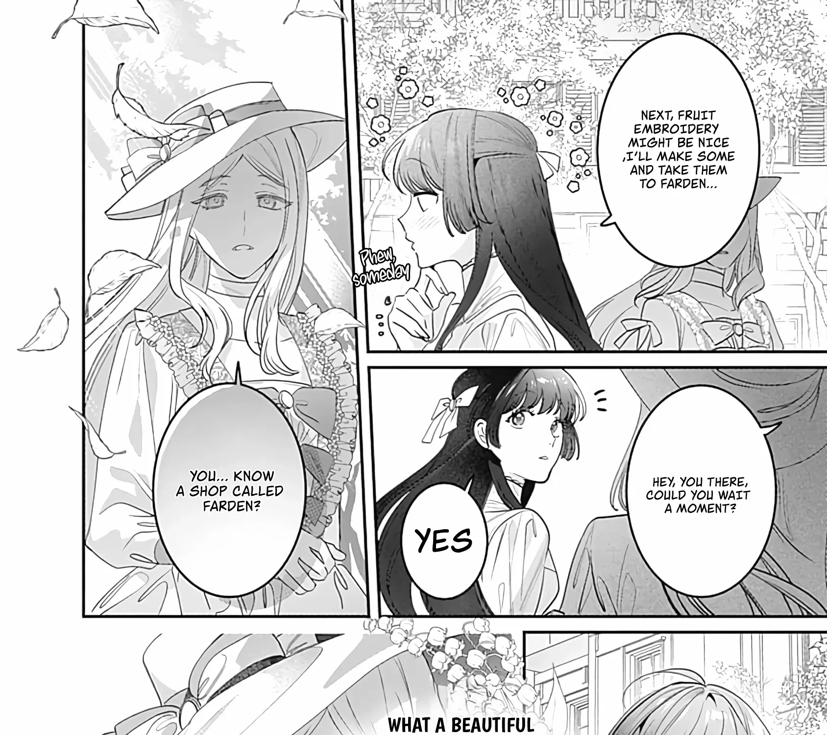 Mipurei no Otome Gēmu ni Tensei shita Heibon Reijō wa Seinaru Shishū no Ito o Sasu Bunssatsu-ban Chapter 6 page 19 - 