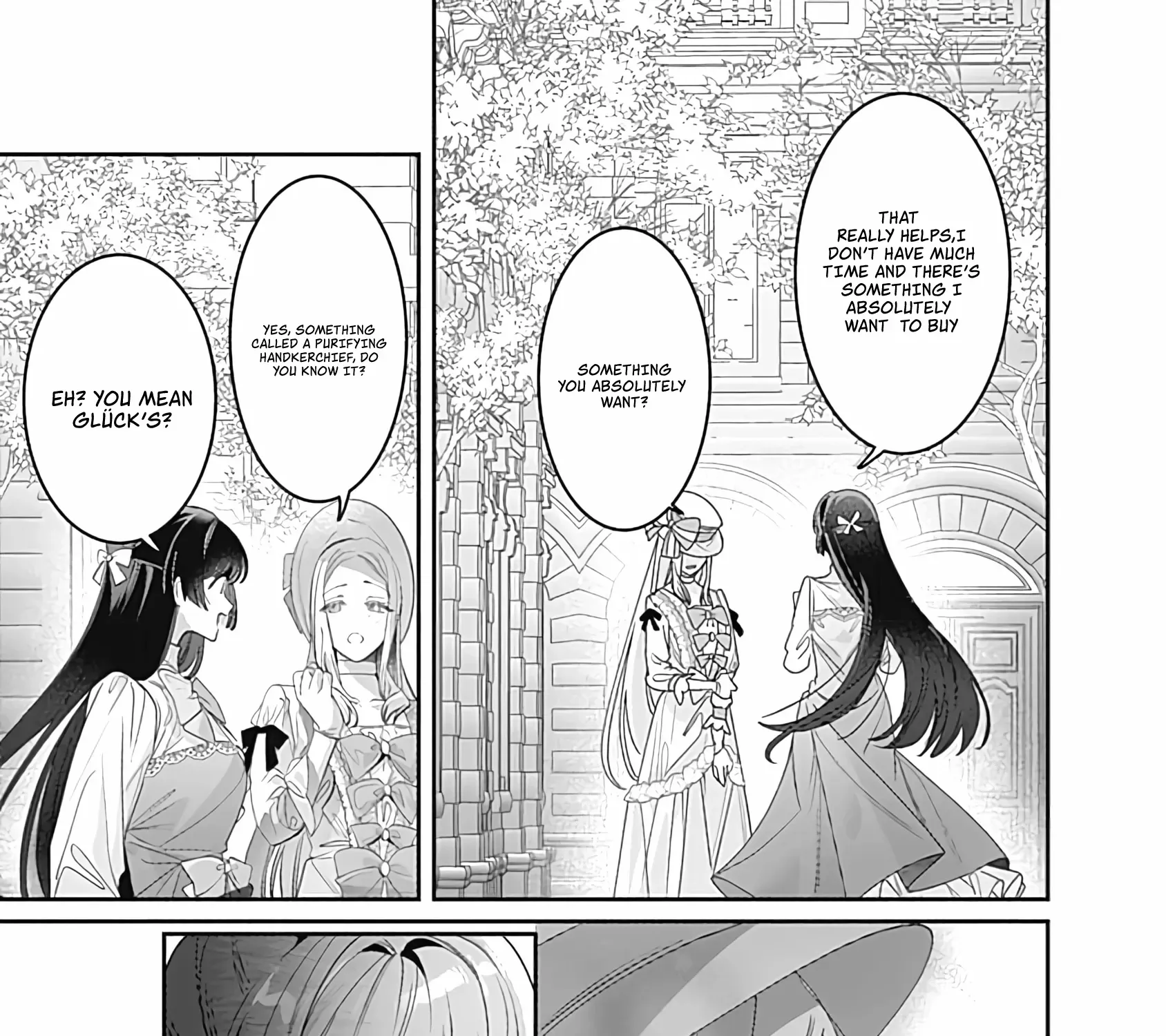 Mipurei no Otome Gēmu ni Tensei shita Heibon Reijō wa Seinaru Shishū no Ito o Sasu Bunssatsu-ban Chapter 6 page 21 - 