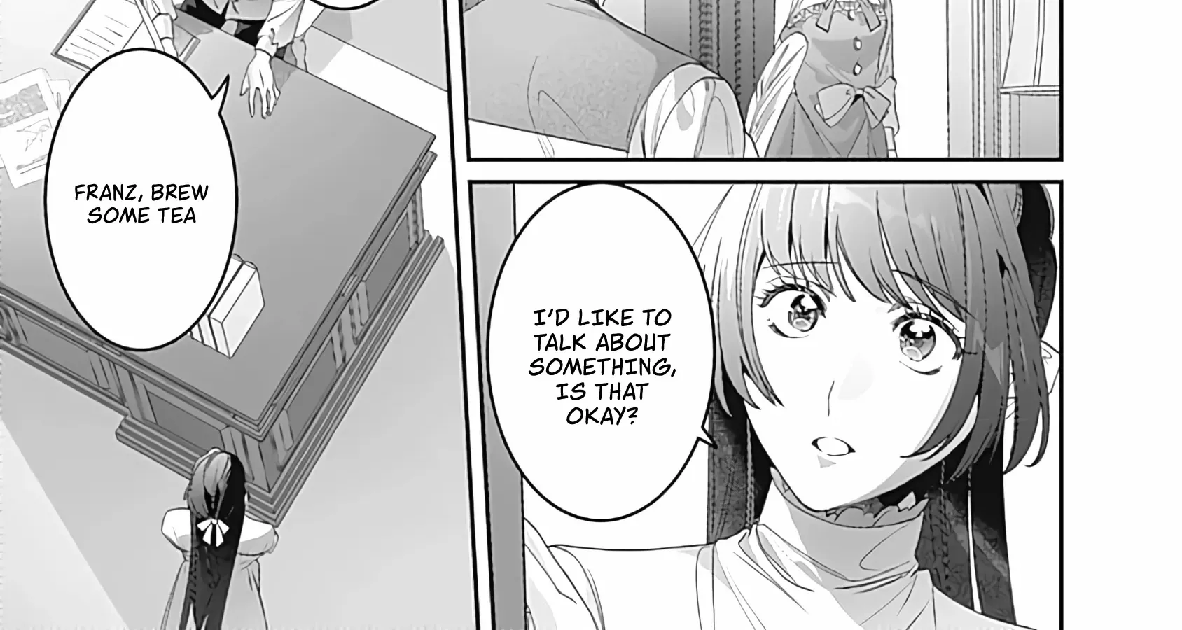 Mipurei no Otome Gēmu ni Tensei shita Heibon Reijō wa Seinaru Shishū no Ito o Sasu Bunssatsu-ban Chapter 6 page 30 - 