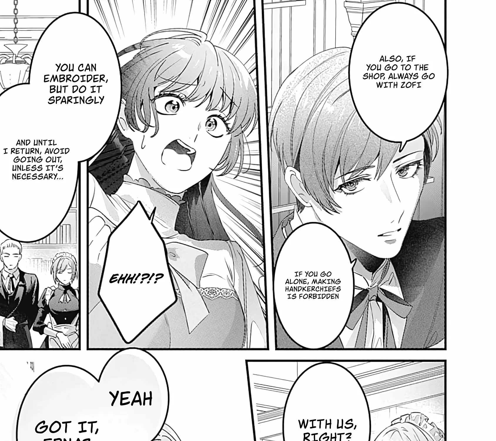 Mipurei no Otome Gēmu ni Tensei shita Heibon Reijō wa Seinaru Shishū no Ito o Sasu Bunssatsu-ban Chapter 6 page 37 - 