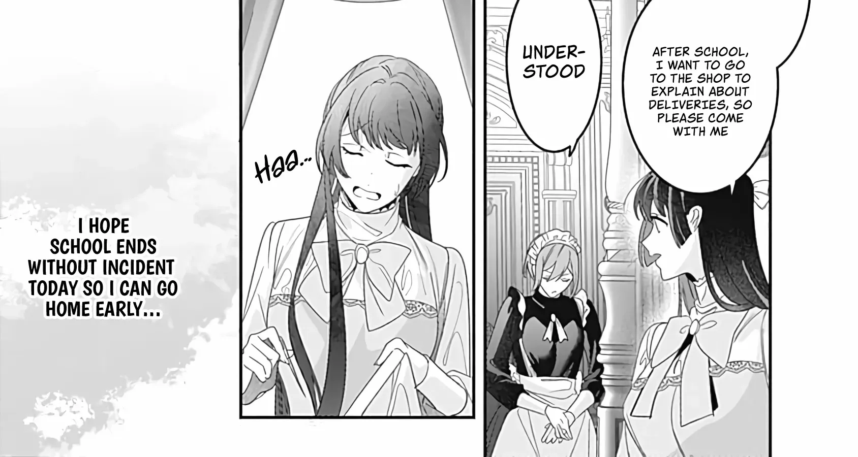 Mipurei no Otome Gēmu ni Tensei shita Heibon Reijō wa Seinaru Shishū no Ito o Sasu Bunssatsu-ban Chapter 6 page 42 - 