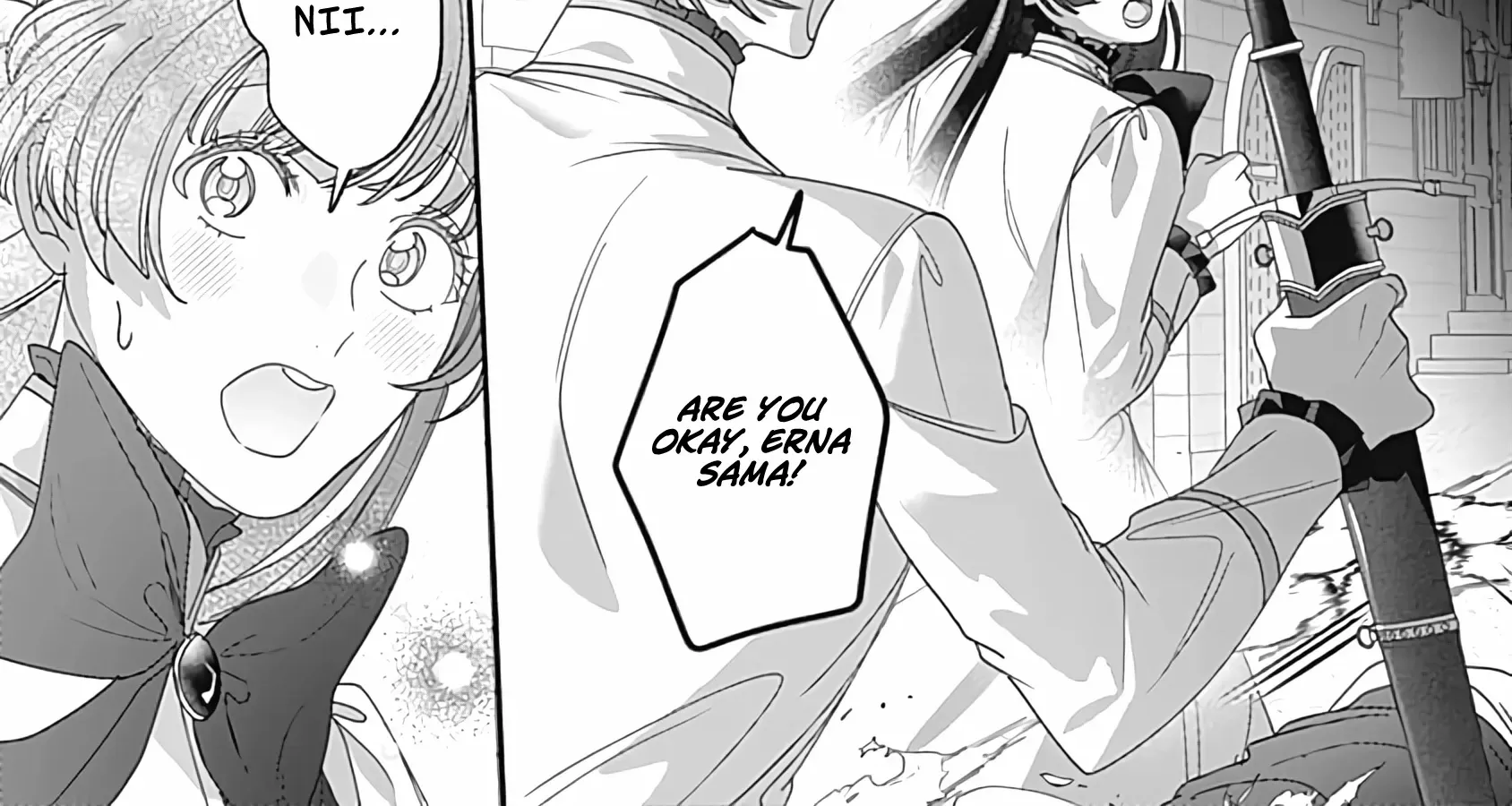Mipurei no Otome Gēmu ni Tensei shita Heibon Reijō wa Seinaru Shishū no Ito o Sasu Bunssatsu-ban Chapter 7 page 34 - 