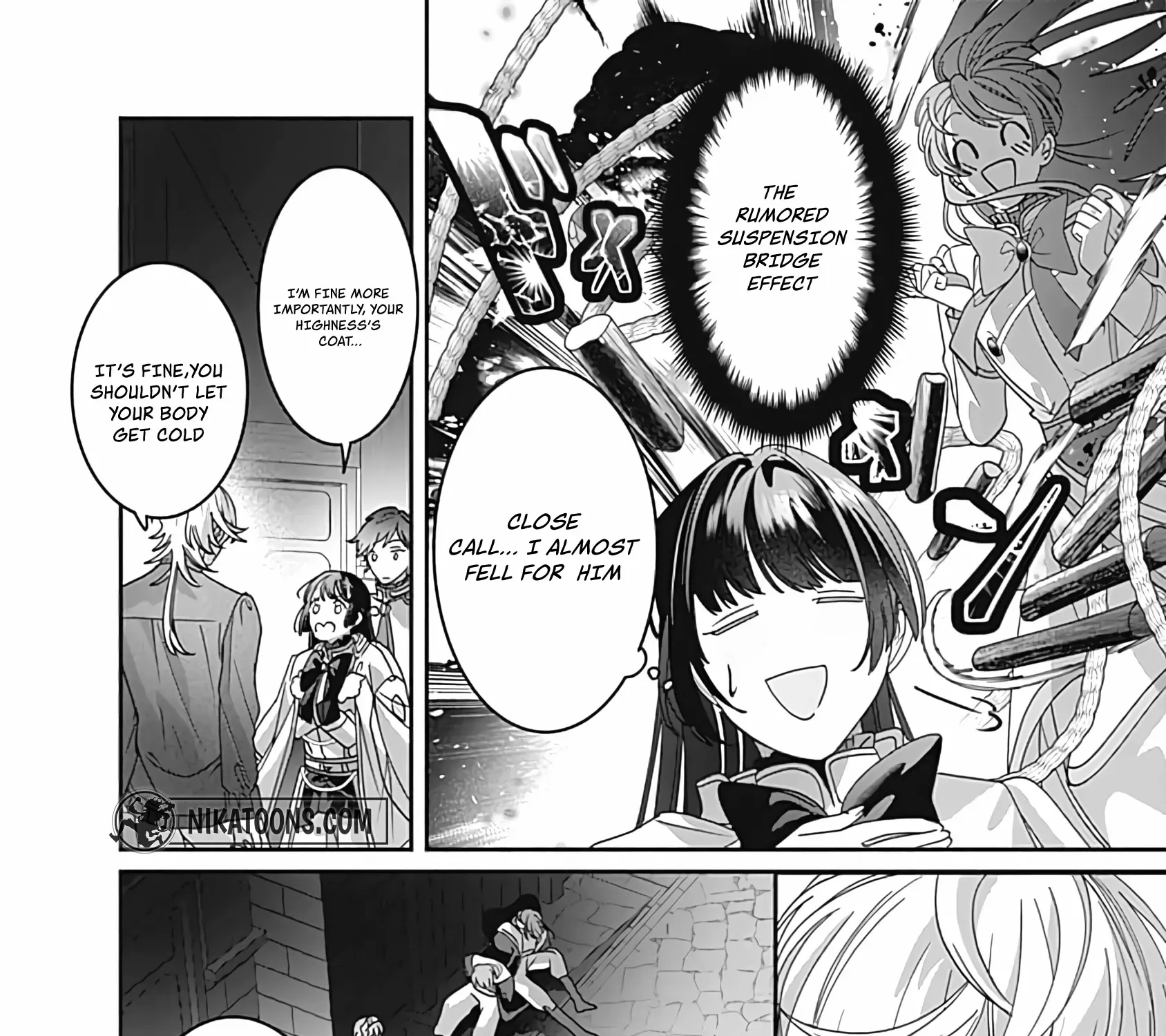 Mipurei no Otome Gēmu ni Tensei shita Heibon Reijō wa Seinaru Shishū no Ito o Sasu Bunssatsu-ban Chapter 7 page 39 - 
