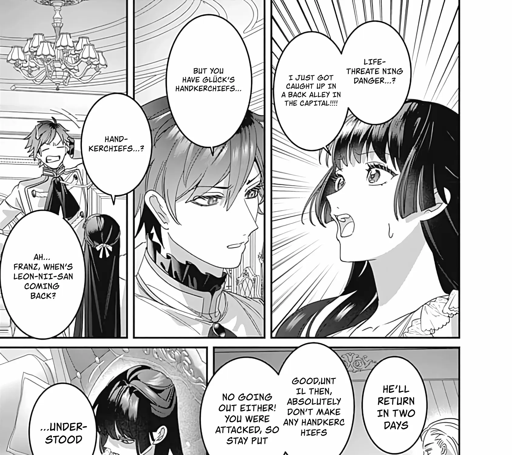 Mipurei no Otome Gēmu ni Tensei shita Heibon Reijō wa Seinaru Shishū no Ito o Sasu Bunssatsu-ban Chapter 7 page 57 - 