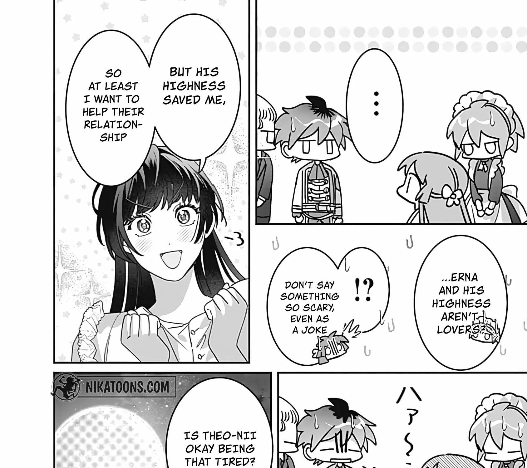 Mipurei no Otome Gēmu ni Tensei shita Heibon Reijō wa Seinaru Shishū no Ito o Sasu Bunssatsu-ban Chapter 7 page 59 - 