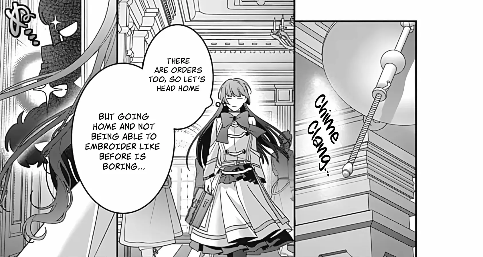 Mipurei no Otome Gēmu ni Tensei shita Heibon Reijō wa Seinaru Shishū no Ito o Sasu Bunssatsu-ban Chapter 8 page 14 - 