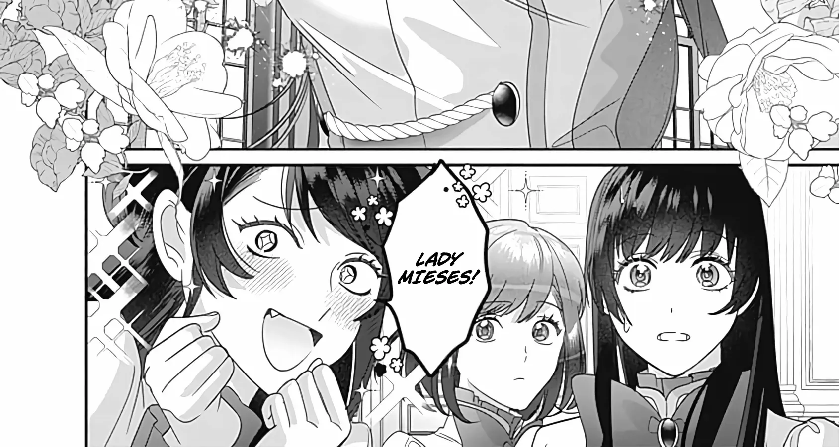 Mipurei no Otome Gēmu ni Tensei shita Heibon Reijō wa Seinaru Shishū no Ito o Sasu Bunssatsu-ban Chapter 8 page 32 - 