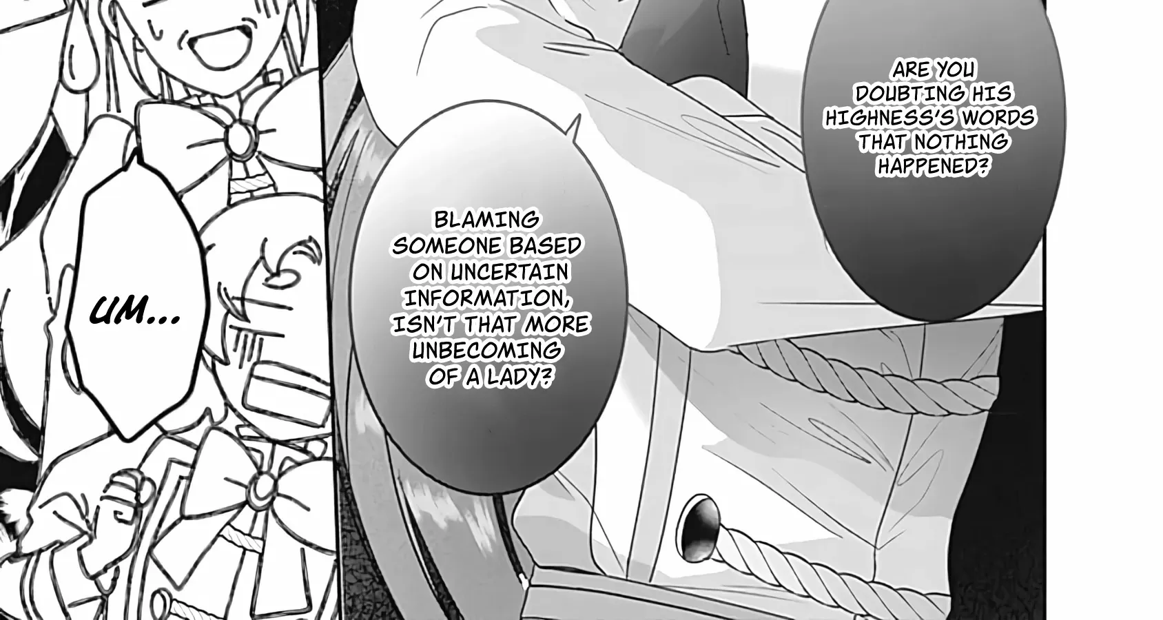 Mipurei no Otome Gēmu ni Tensei shita Heibon Reijō wa Seinaru Shishū no Ito o Sasu Bunssatsu-ban Chapter 8 page 34 - 