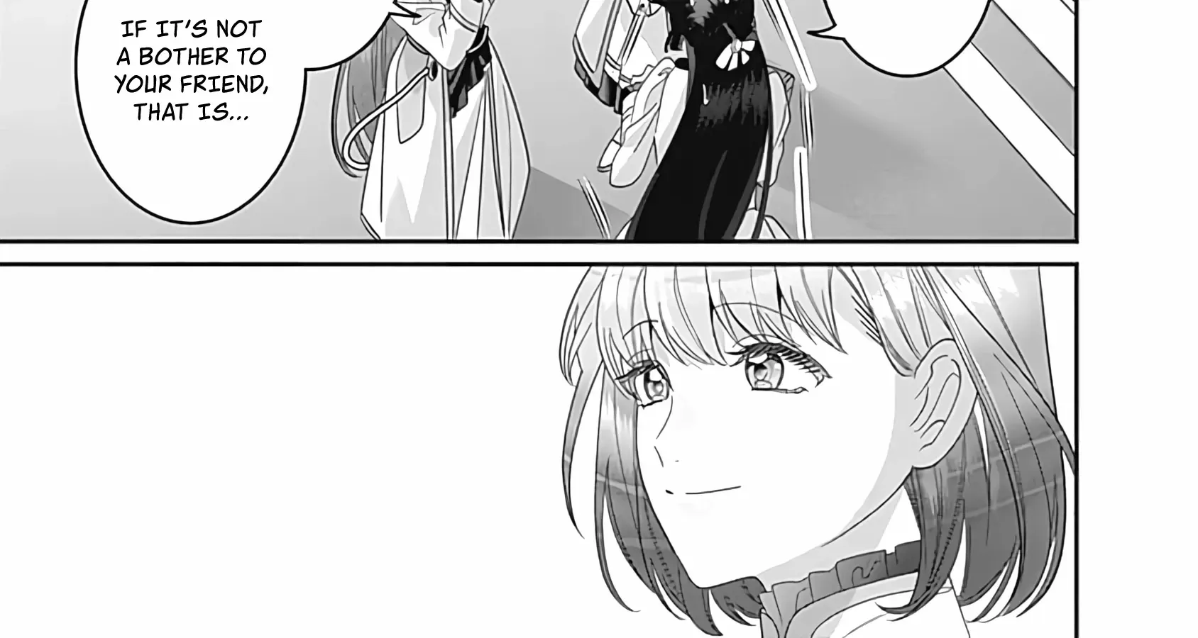 Mipurei no Otome Gēmu ni Tensei shita Heibon Reijō wa Seinaru Shishū no Ito o Sasu Bunssatsu-ban Chapter 8 page 38 - 