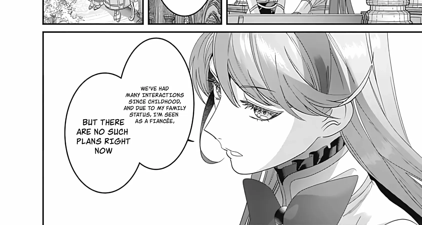 Mipurei no Otome Gēmu ni Tensei shita Heibon Reijō wa Seinaru Shishū no Ito o Sasu Bunssatsu-ban Chapter 8 page 44 - 